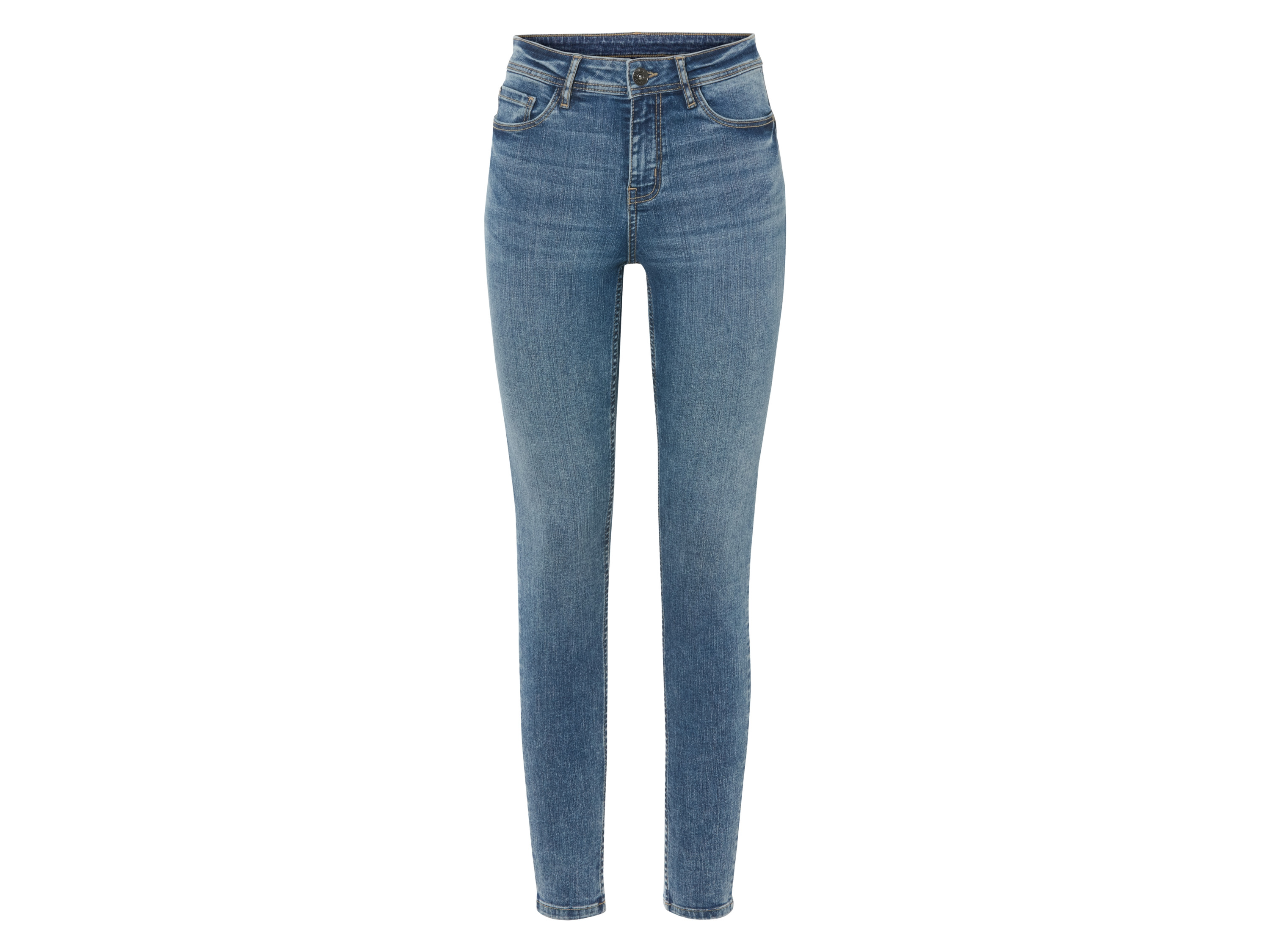 esmara Dames jeans - Super Skinny Fit (34, Blauw)