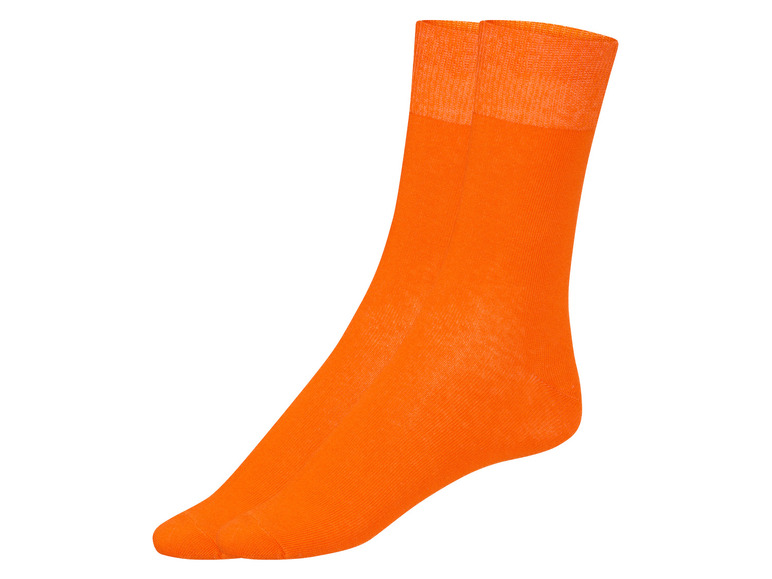 2 paar sokken (39-42, Oranje)