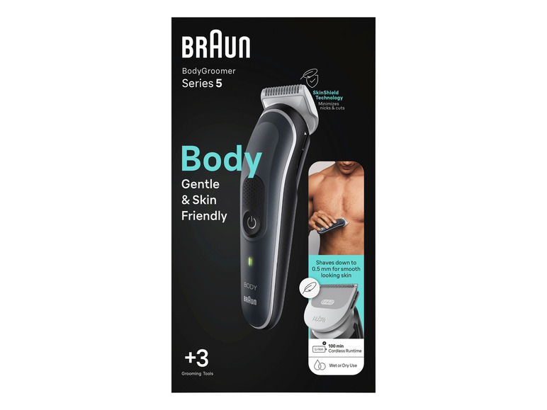 Ga naar volledige schermweergave: BRAUN Bodygroomer serie 5 BG5340 - afbeelding 2