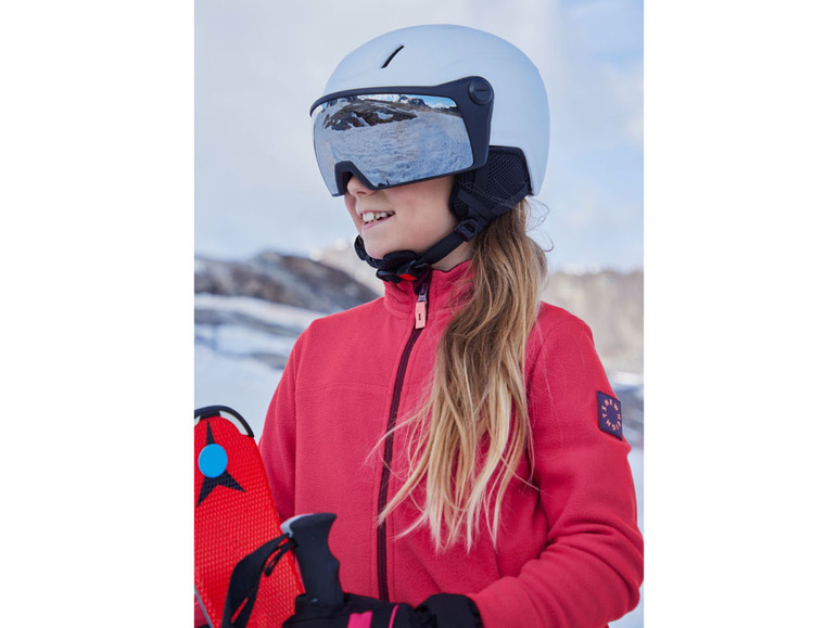 Ga naar volledige schermweergave: CRIVIT PREMIUM Kinder ski- en snowboardhelm met vizier - afbeelding 11