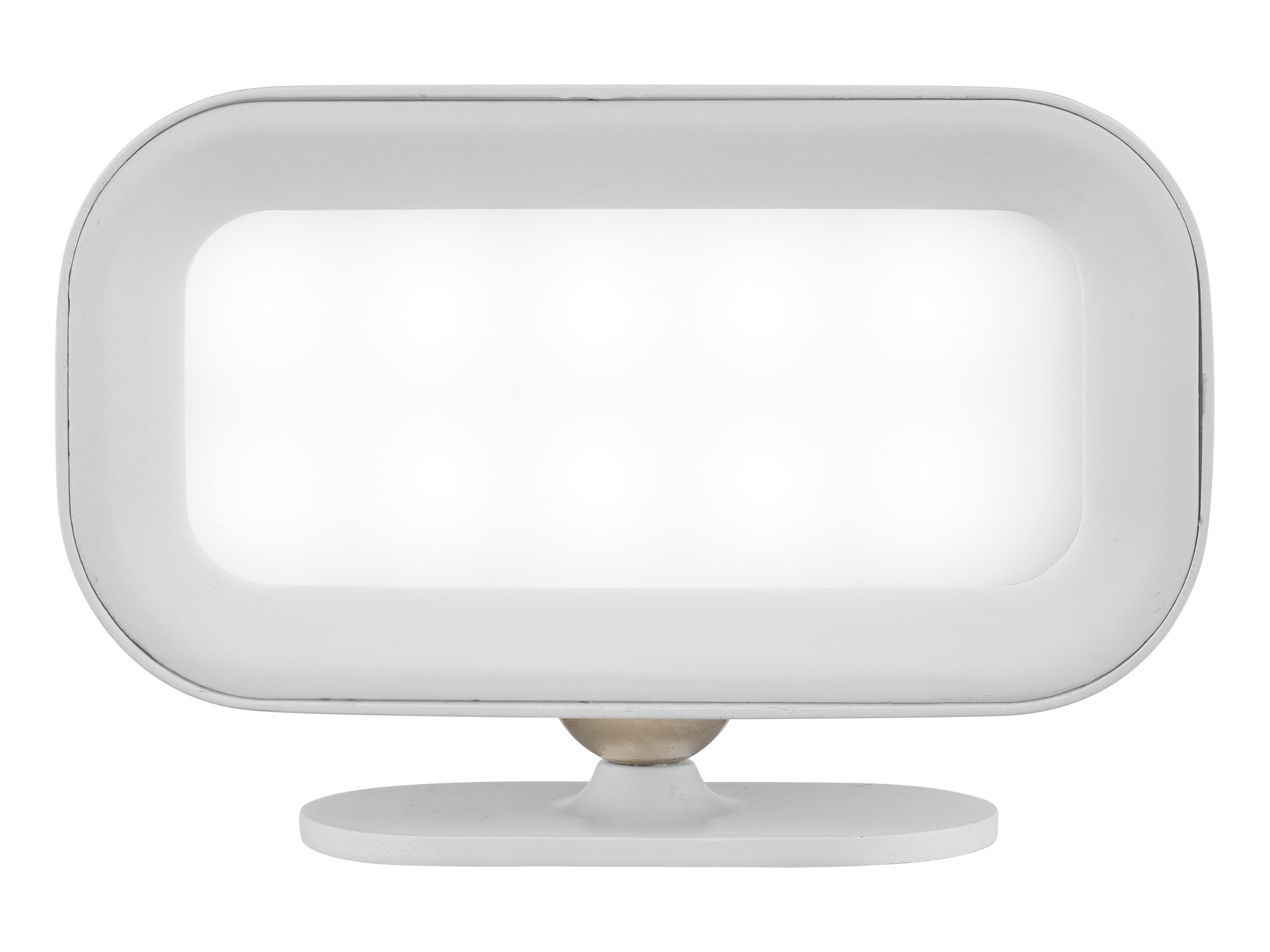 LIVARNO home Accu-LED-wandspot (Ovaal, Wit)