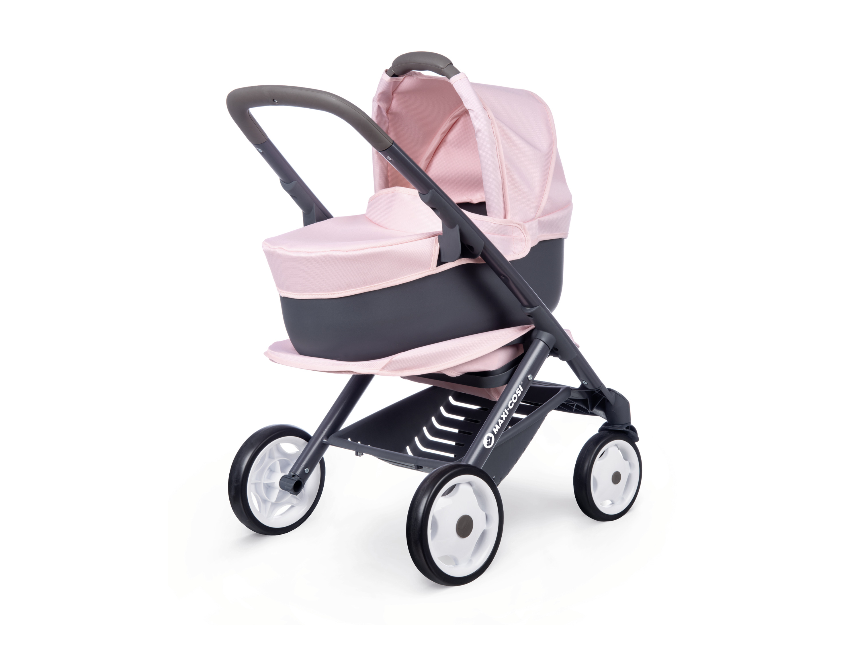 SMOBY 3-in-1 Maxi-Cosi poppenwagen (Roze)