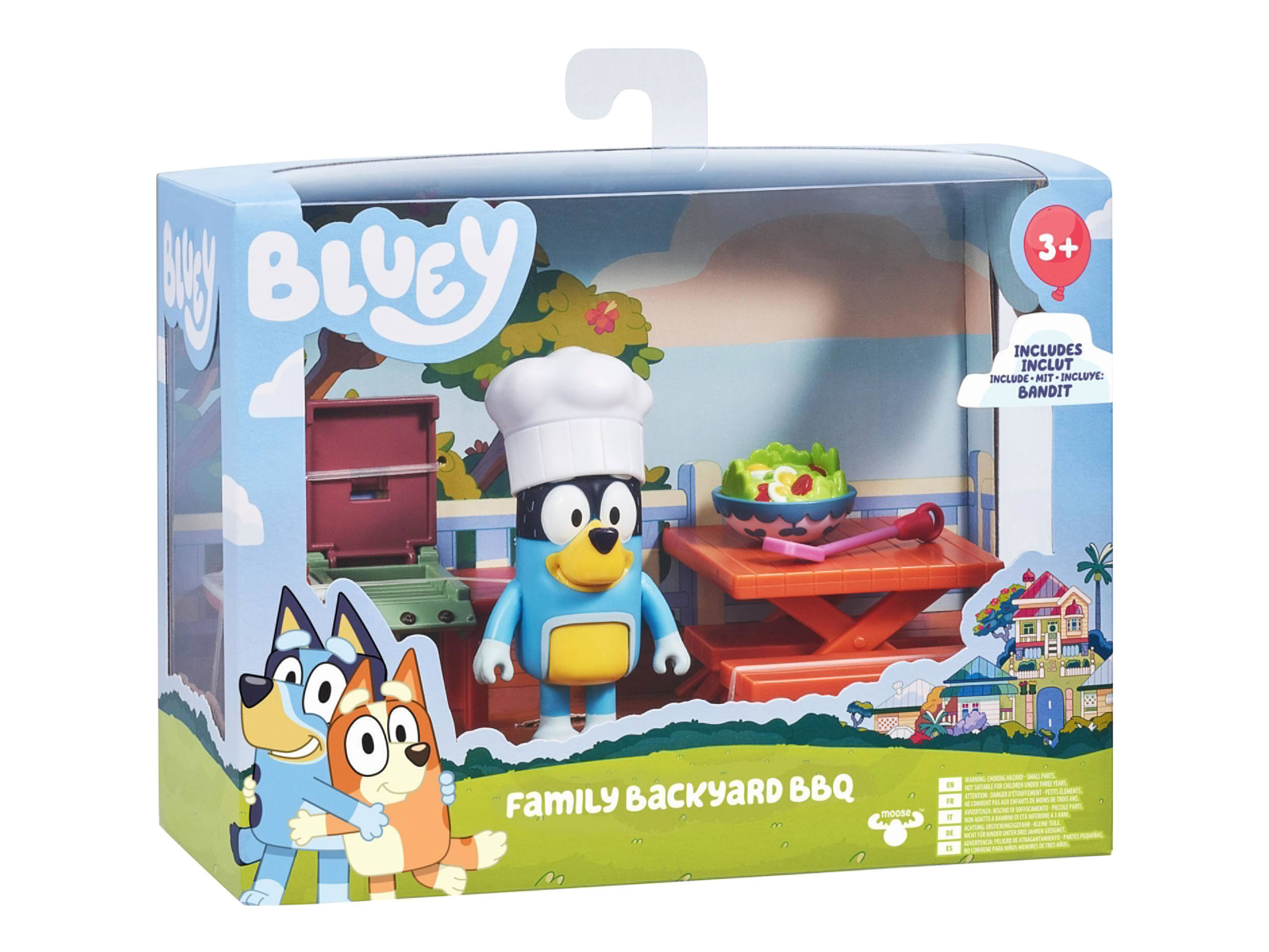 Bluey Mini-speelset (BBQ)