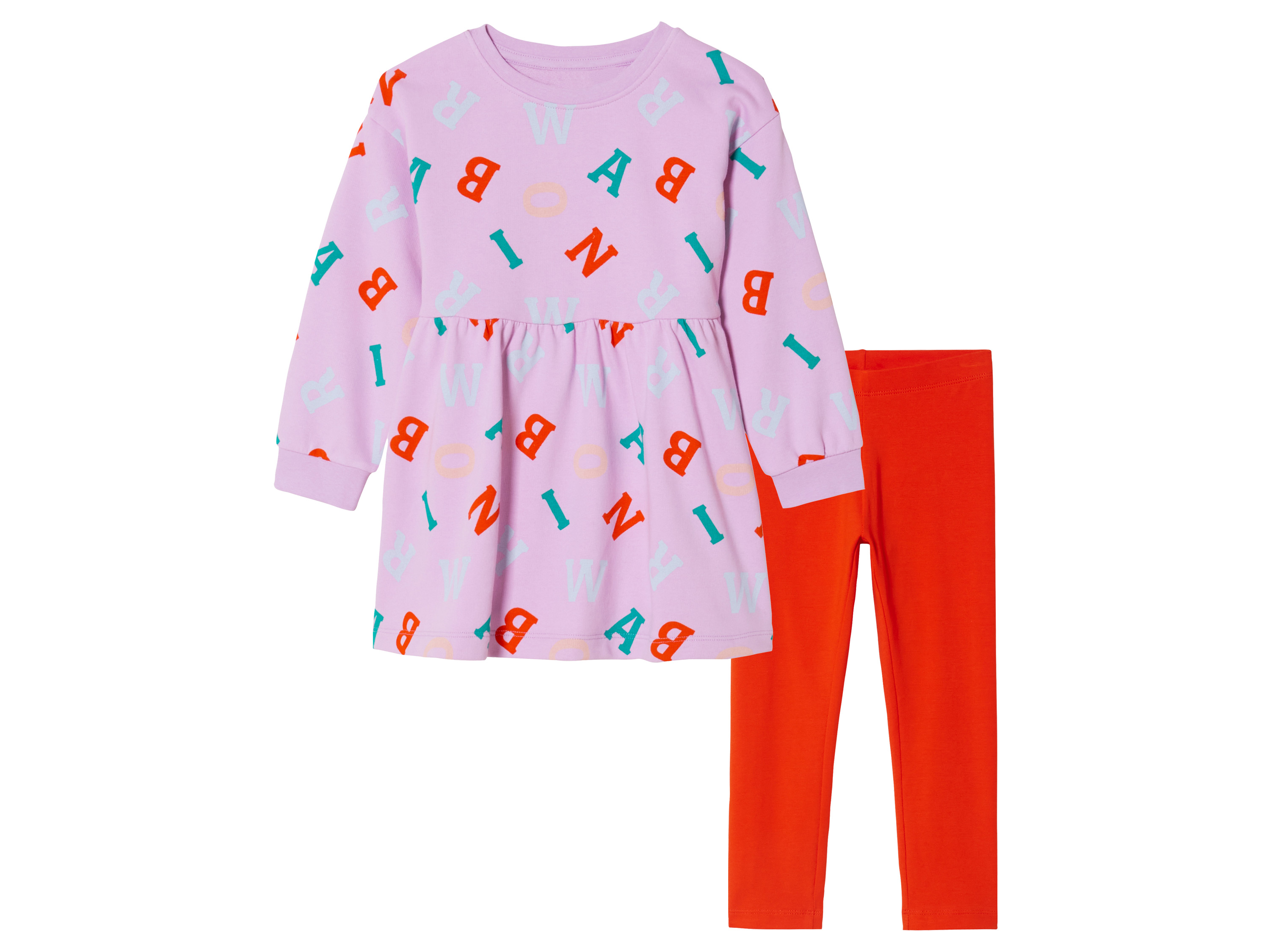 lupilu Kinderkledingset (122/128, Letters)