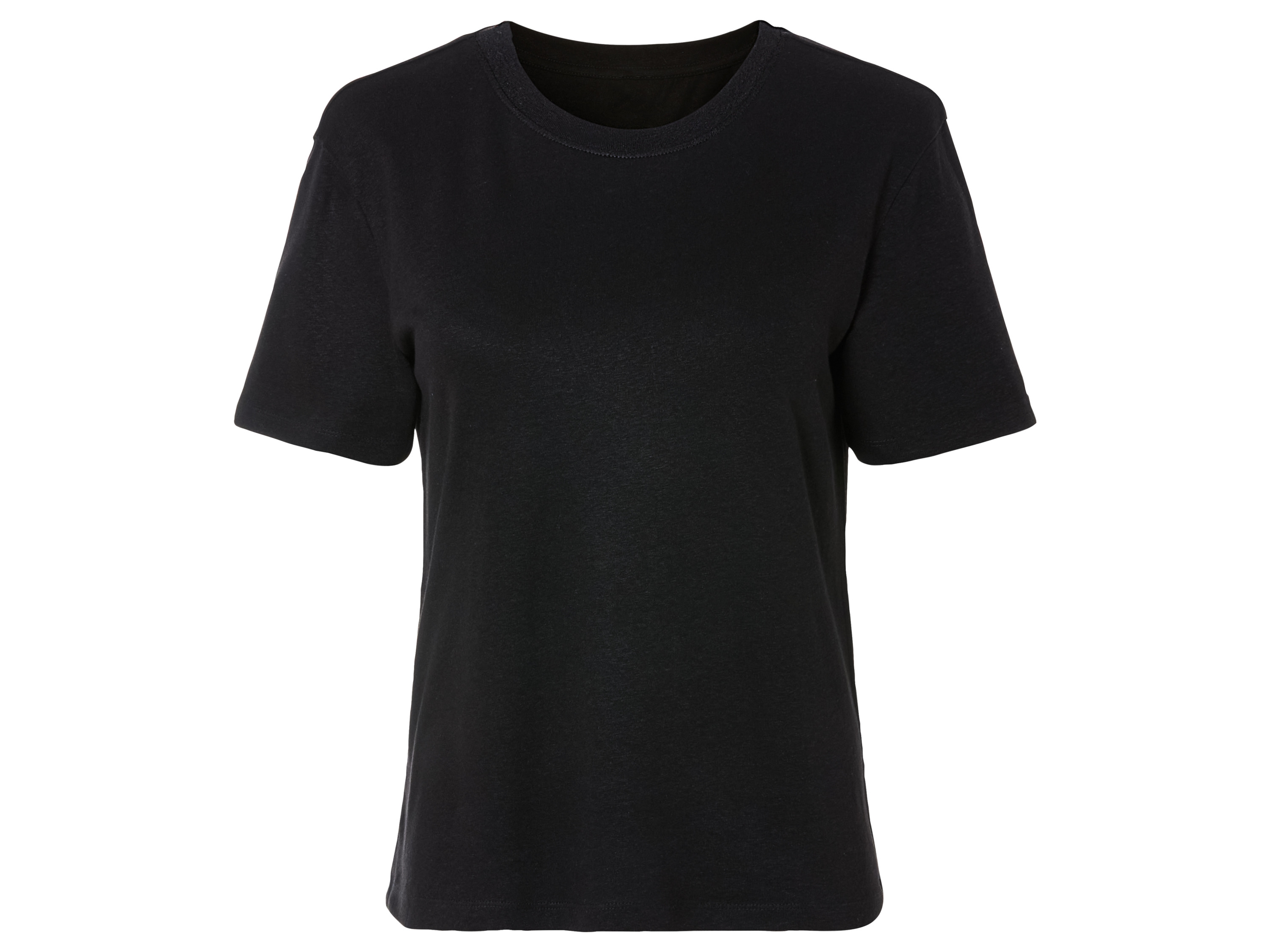 esmara Dames T-shirt (M (40/42), Zwart)