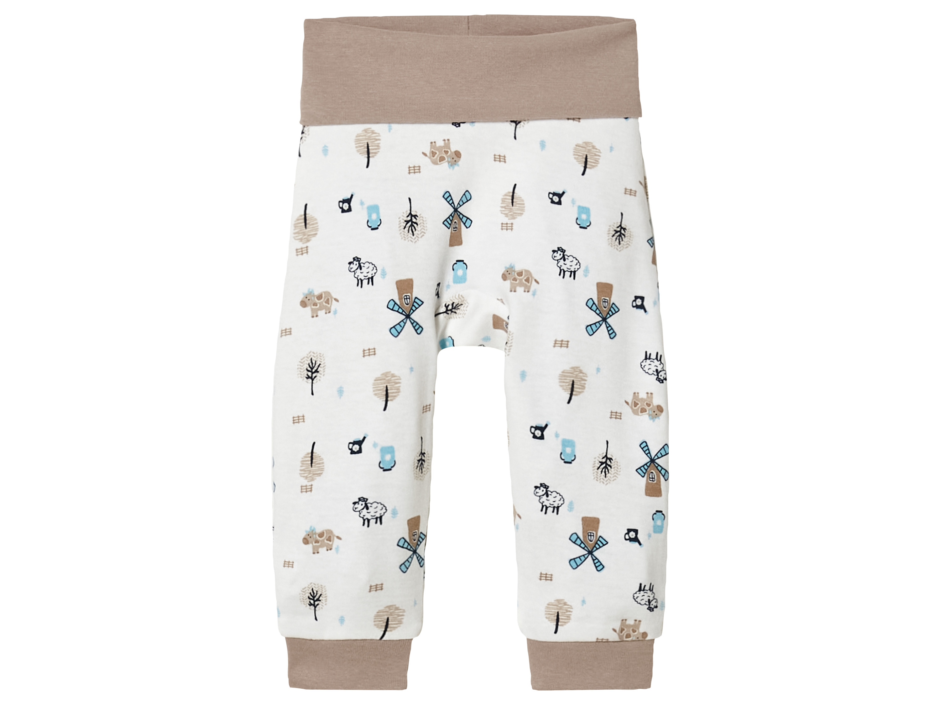 lupilu Baby joggingbroek (86/92, Wit)