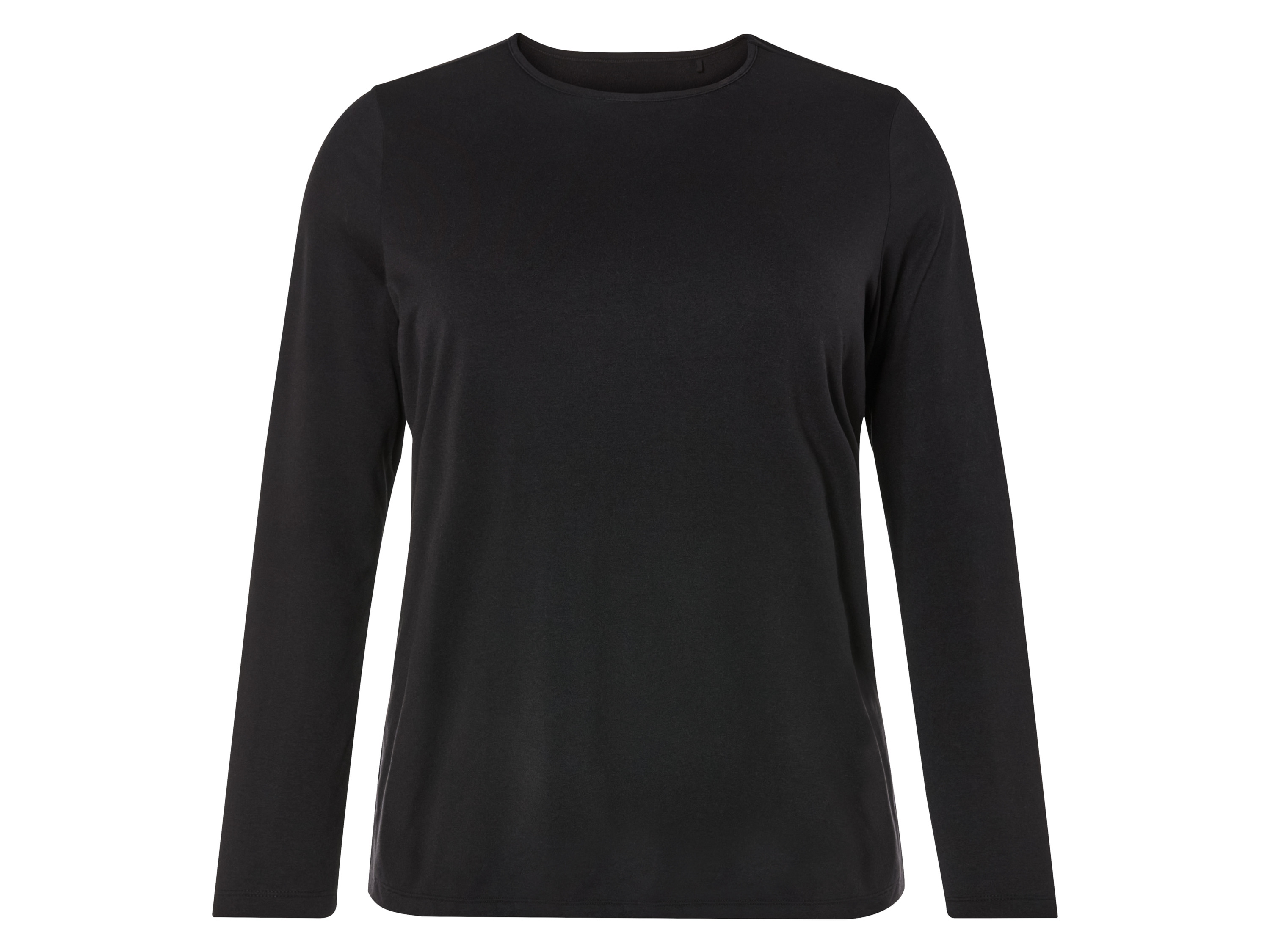 esmara Dames thermoshirt plus size (2XL(52/54), Zwart)