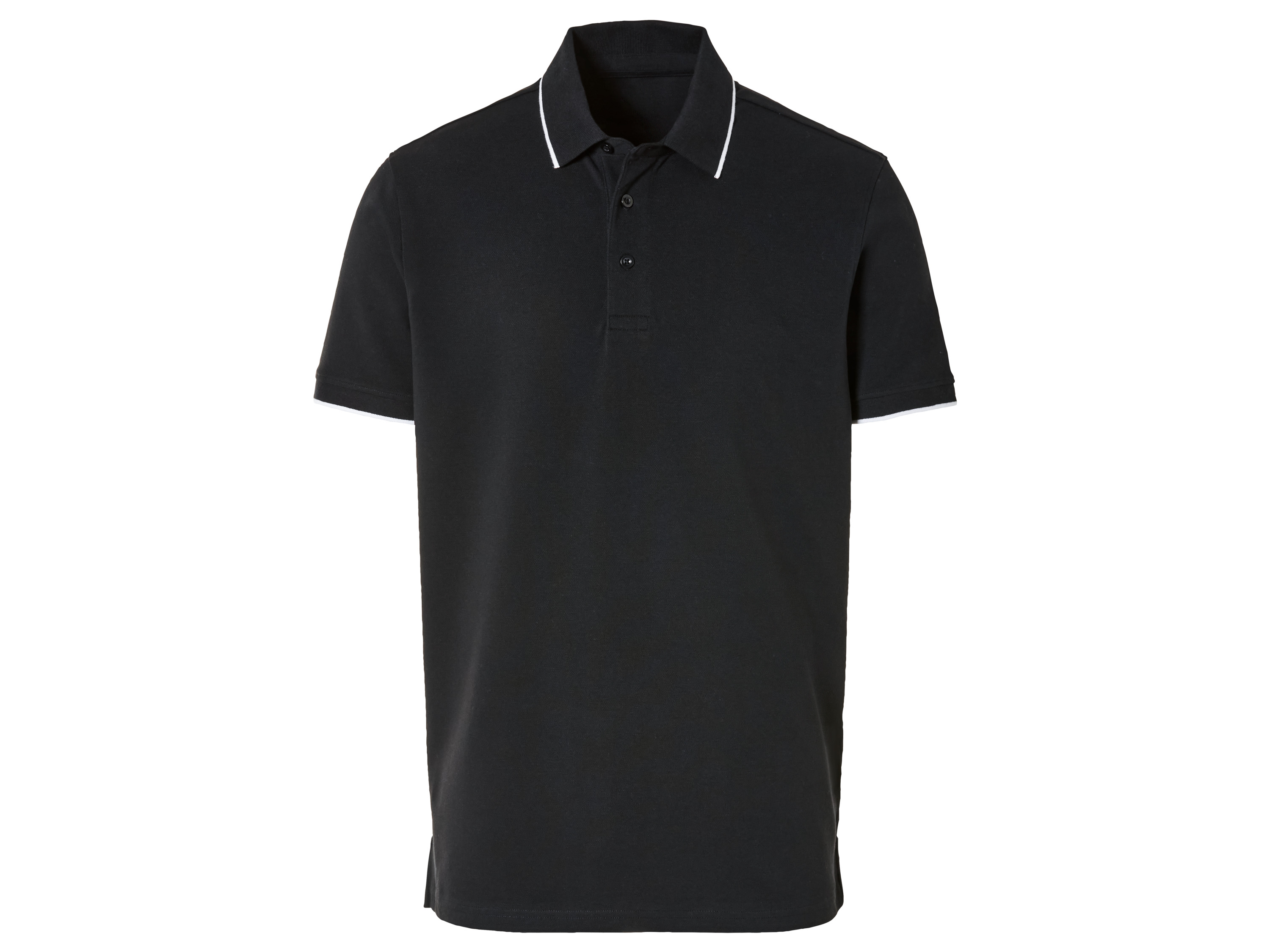 LIVERGY Heren polo (L (52/54), Zwart)