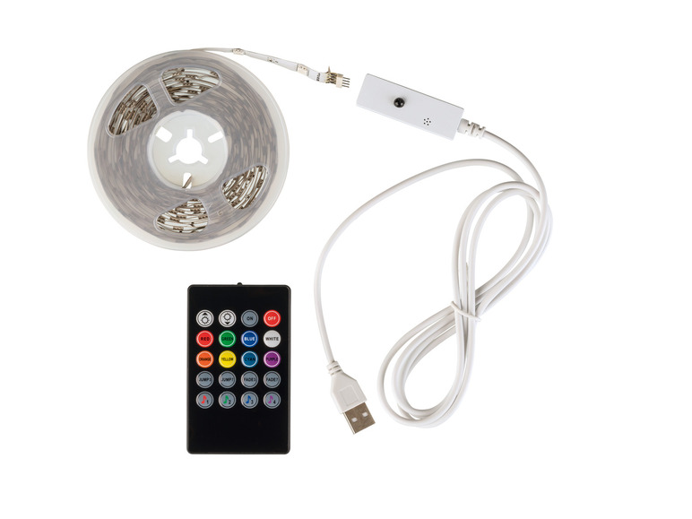 Ga naar volledige schermweergave: LIVARNO home LED-strip met audiosensor - afbeelding 3