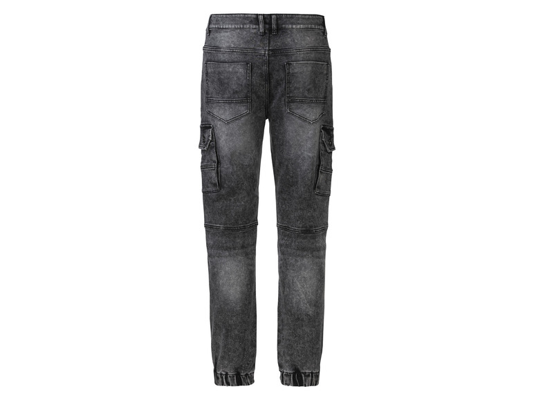 Ga naar volledige schermweergave: LIVERGY® Heren denim joggers - afbeelding 7