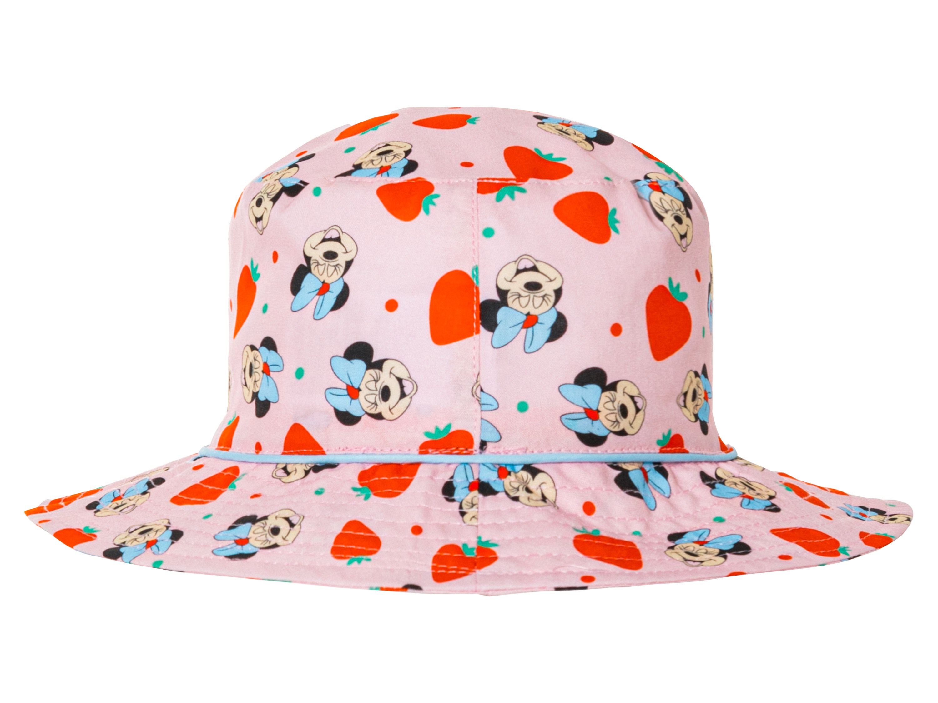 Meisjes/jongens bucket-hat (116/128 (5-8 jaar), Minnie Mouse)