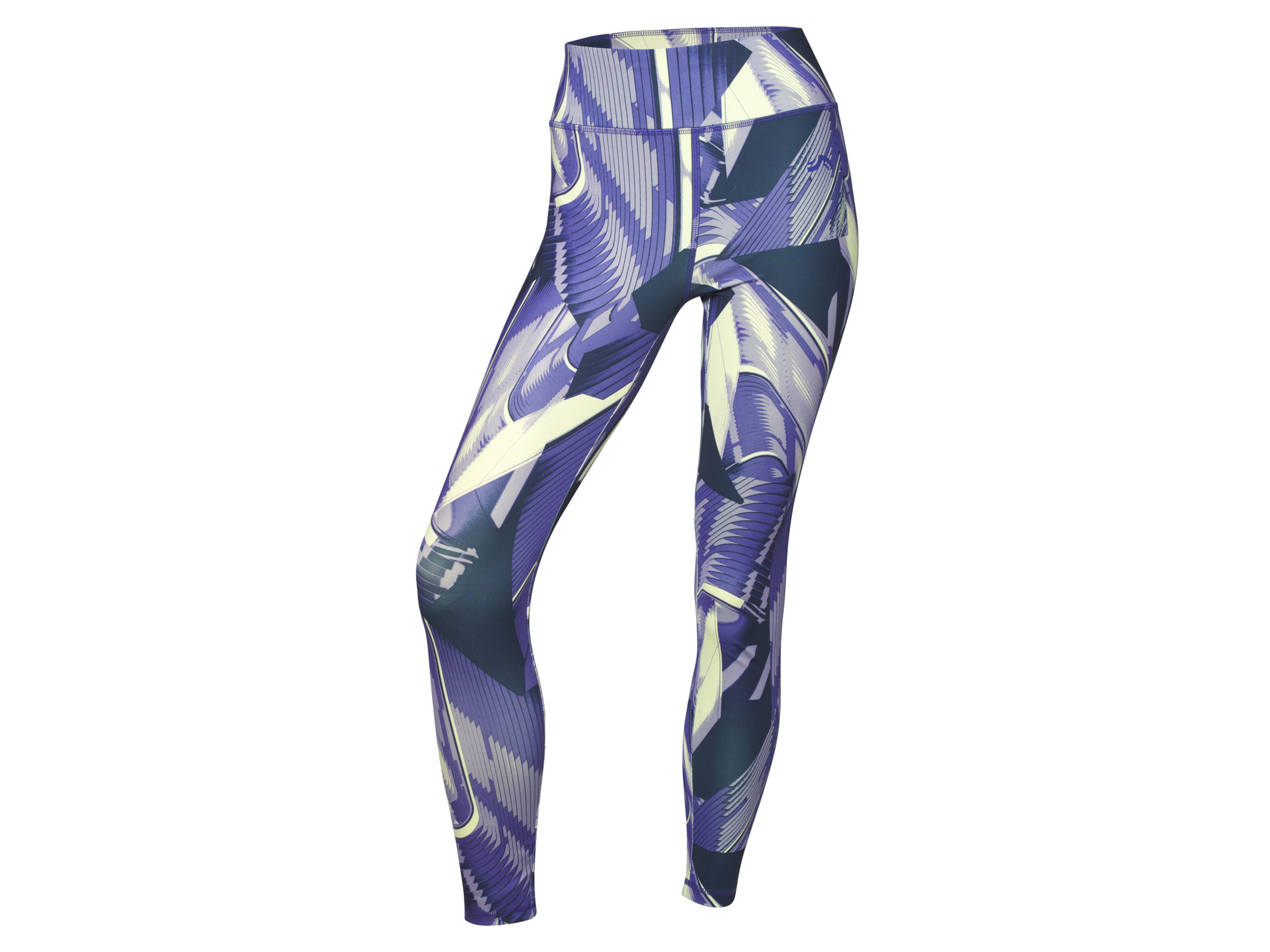 CRIVIT Dames sportlegging (L (44/46), paars/marineblauw/groen)