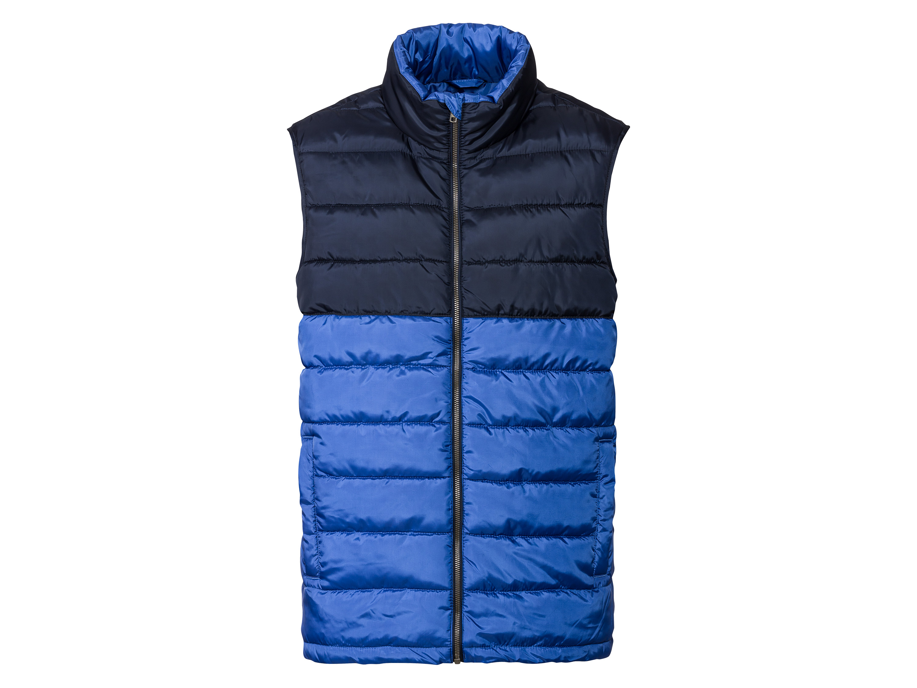 Gewatteerde heren bodywarmer (XXL (60-62), Blauw)