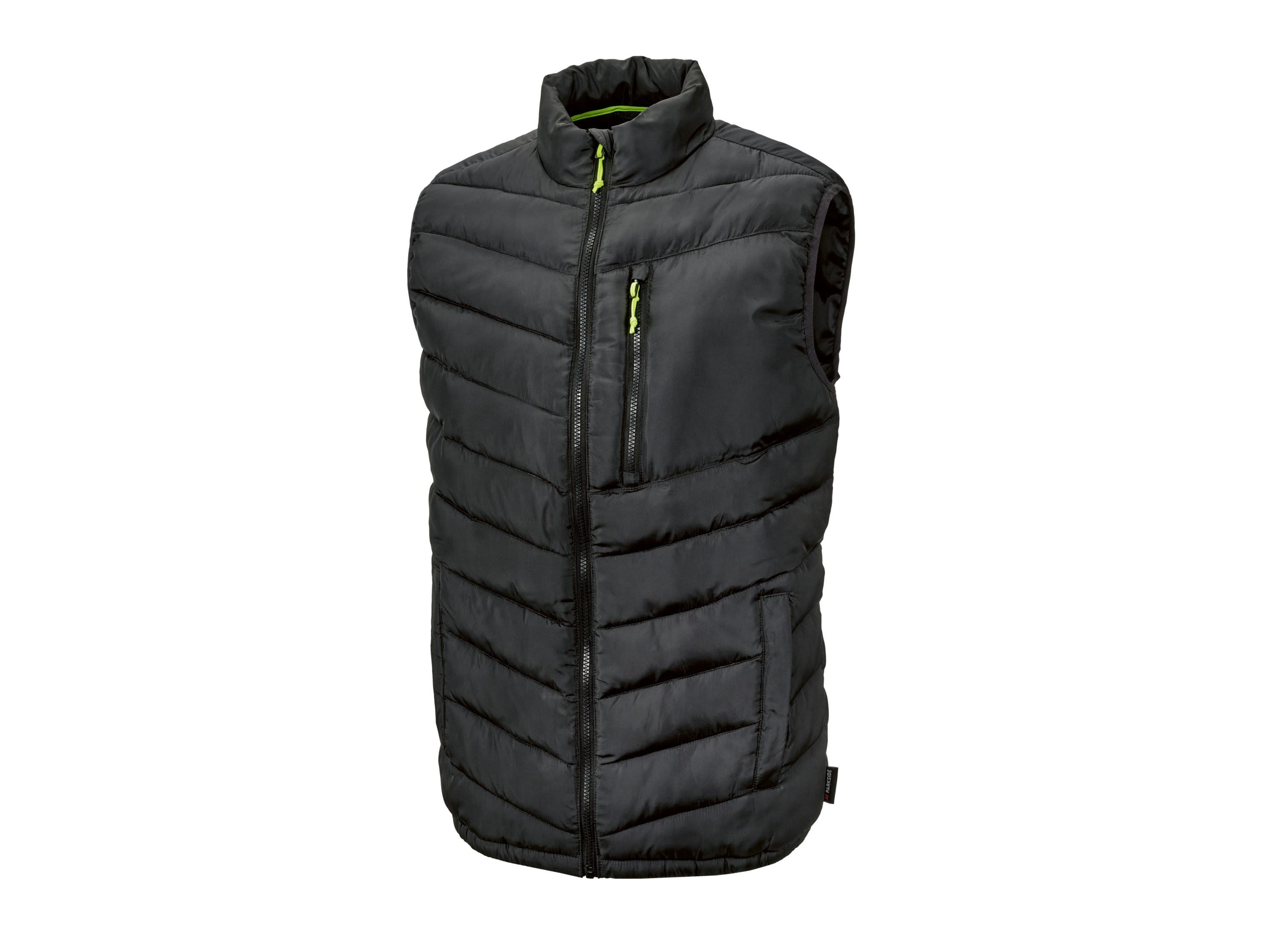 PARKSIDE Gewatteerd heren vest (Zwart, XXL (60/62))