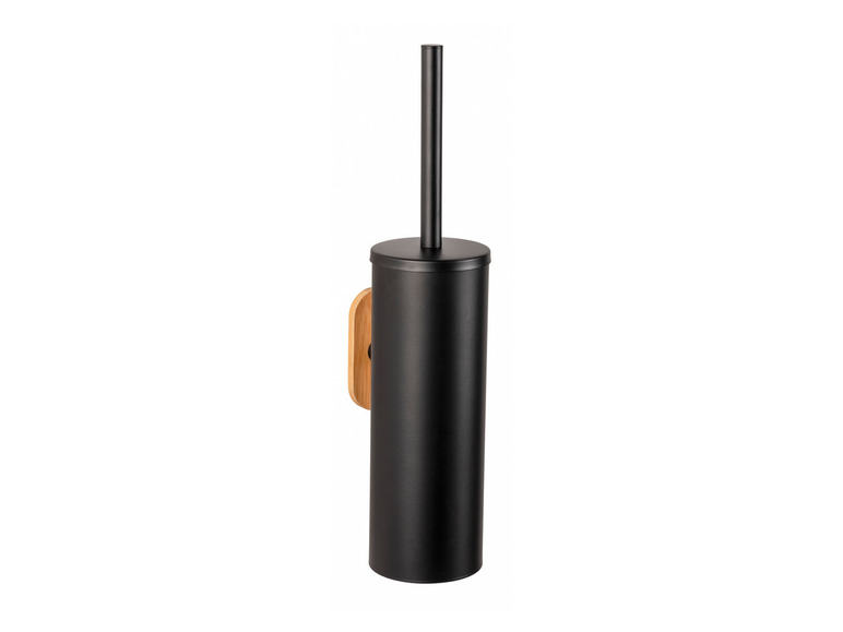 Ga naar volledige schermweergave: Wenko Turbo-Loc® wc-set Orea Bamboo - afbeelding 1