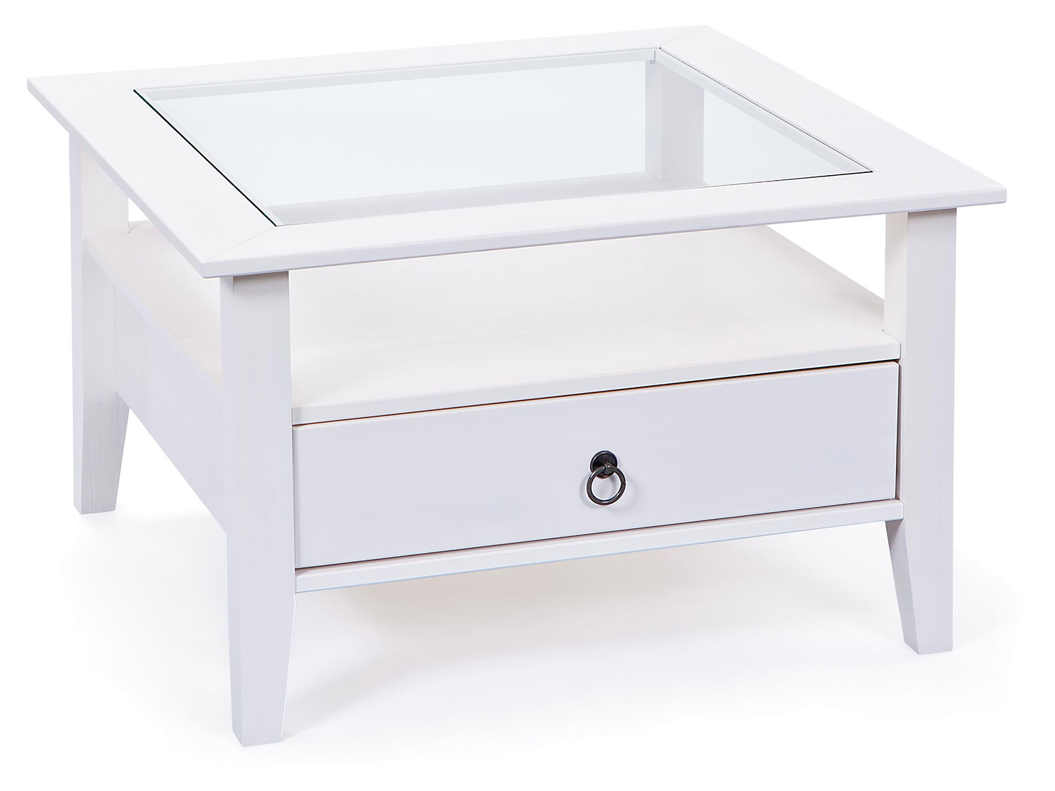 Inter Link Salontafel (Wit, 75 x 75 x 45 cm)