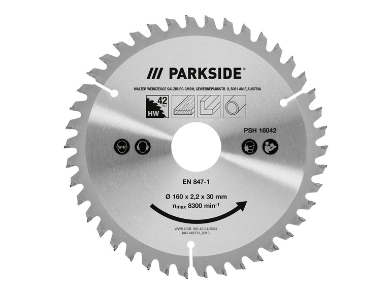 Ga naar volledige schermweergave: PARKSIDE® Cirkelzaagblad - afbeelding 5