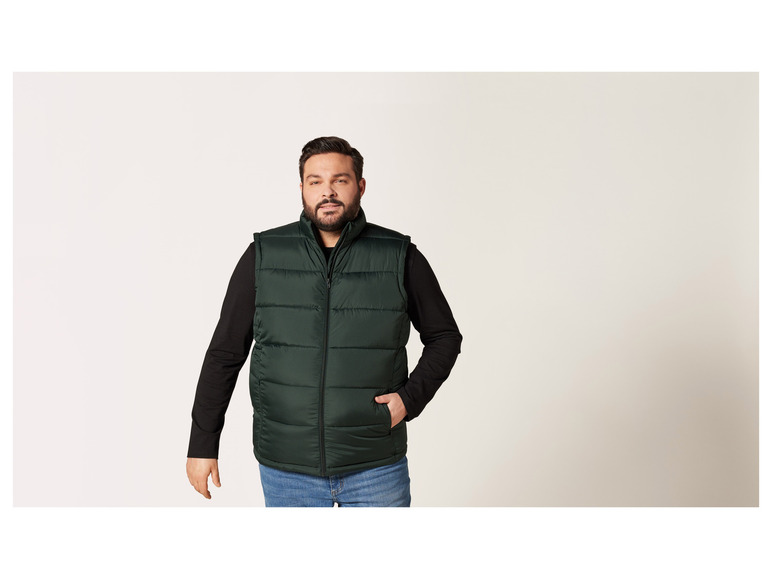 Ga naar volledige schermweergave: LIVERGY® Gewatteerde heren bodywarmer - afbeelding 3