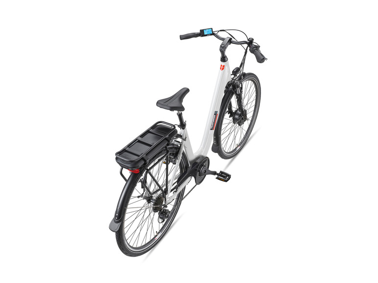 Ga naar volledige schermweergave: TELEFUNKEN E-bike City multitalent RC825 28" wit - afbeelding 2