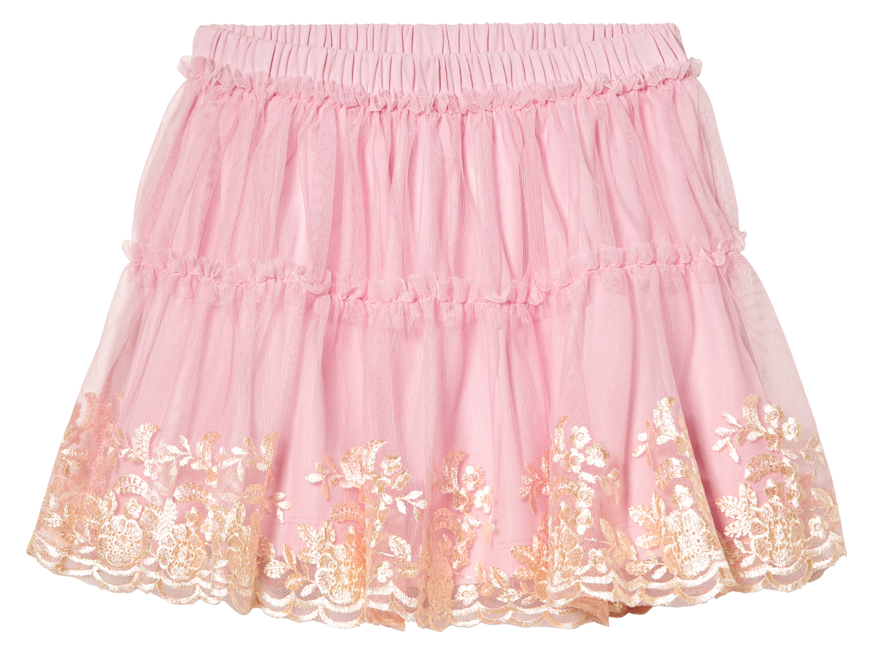 lupilu Kinder tule rok (122/128, Roze)