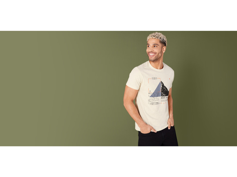 Ga naar volledige schermweergave: LIVERGY® Heren T-shirt - afbeelding 4