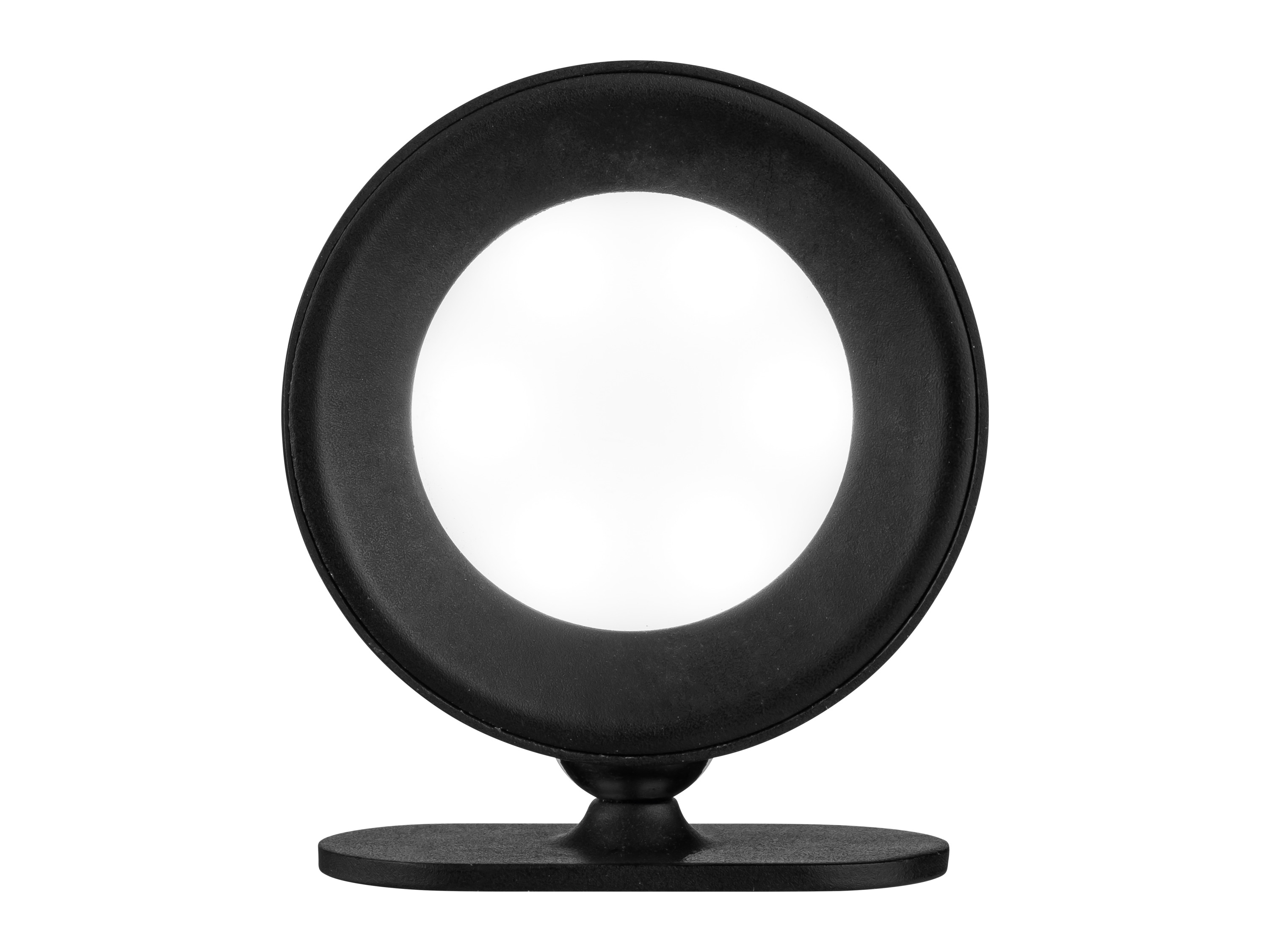 LIVARNO home Accu-LED-wandspot (Rond, Zwart)