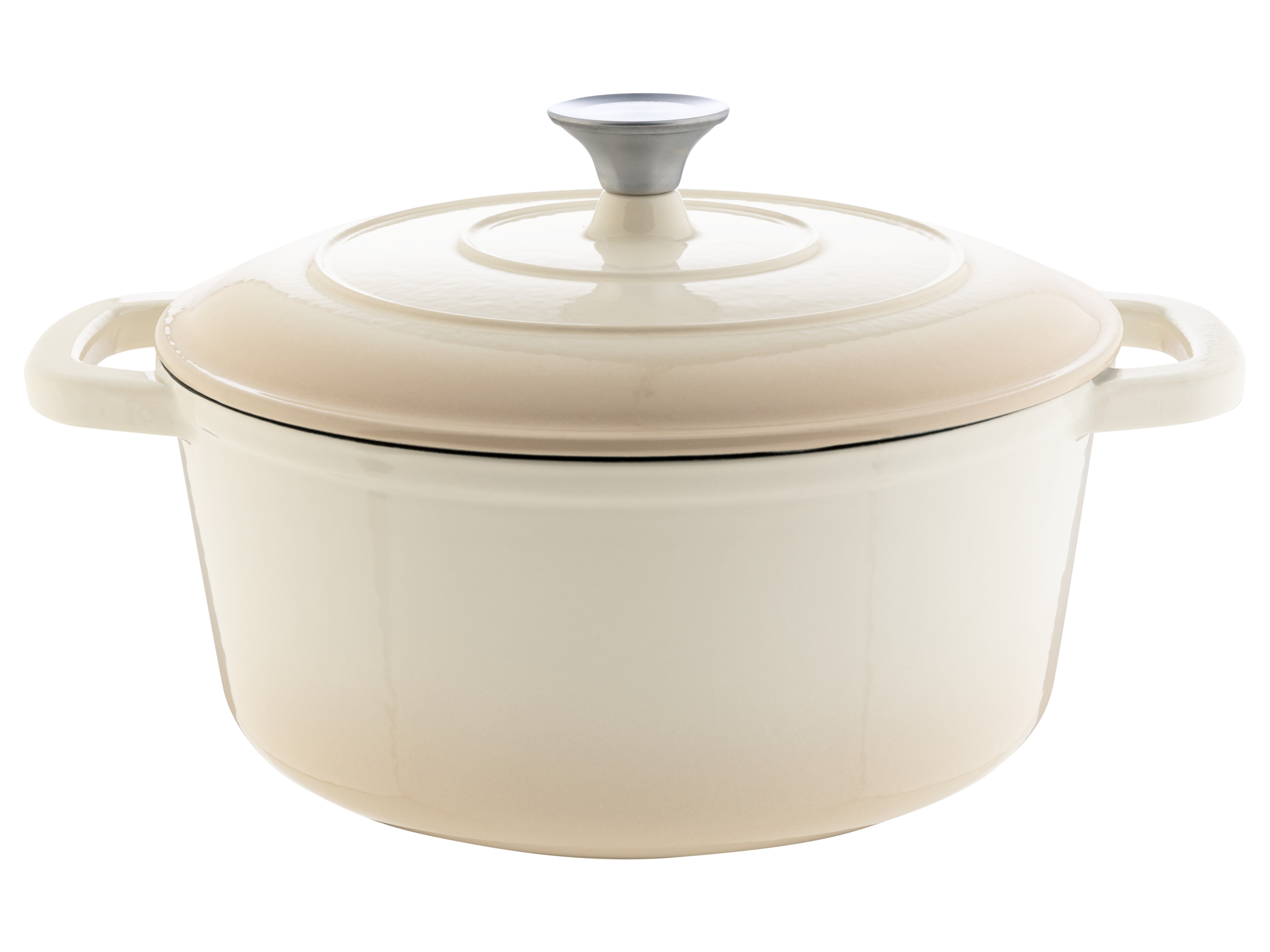 LIVARNO home Gietijzeren pan ⌀ 26,5 cm (Beige)