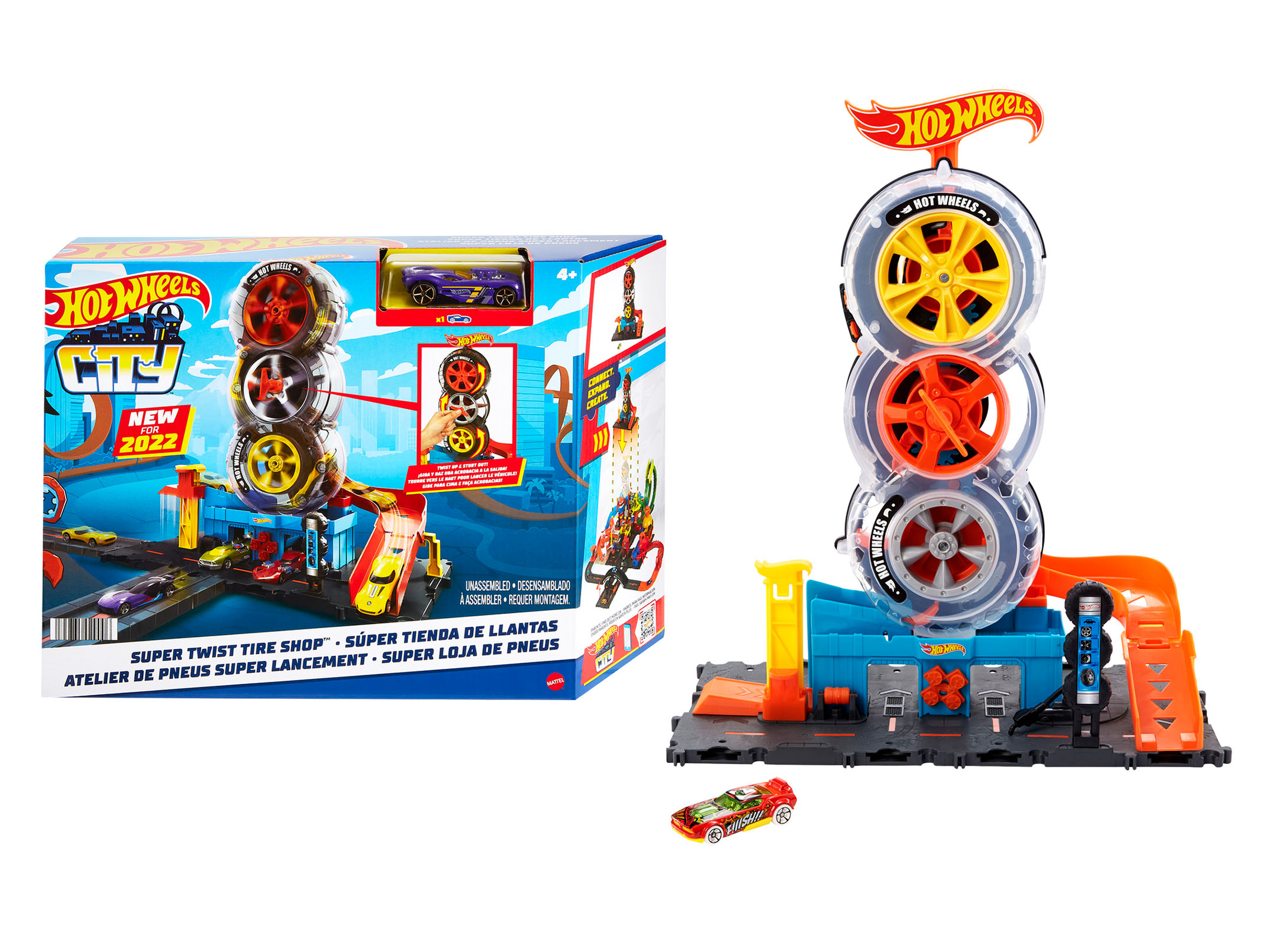 Hot Wheels City Super bandenshop