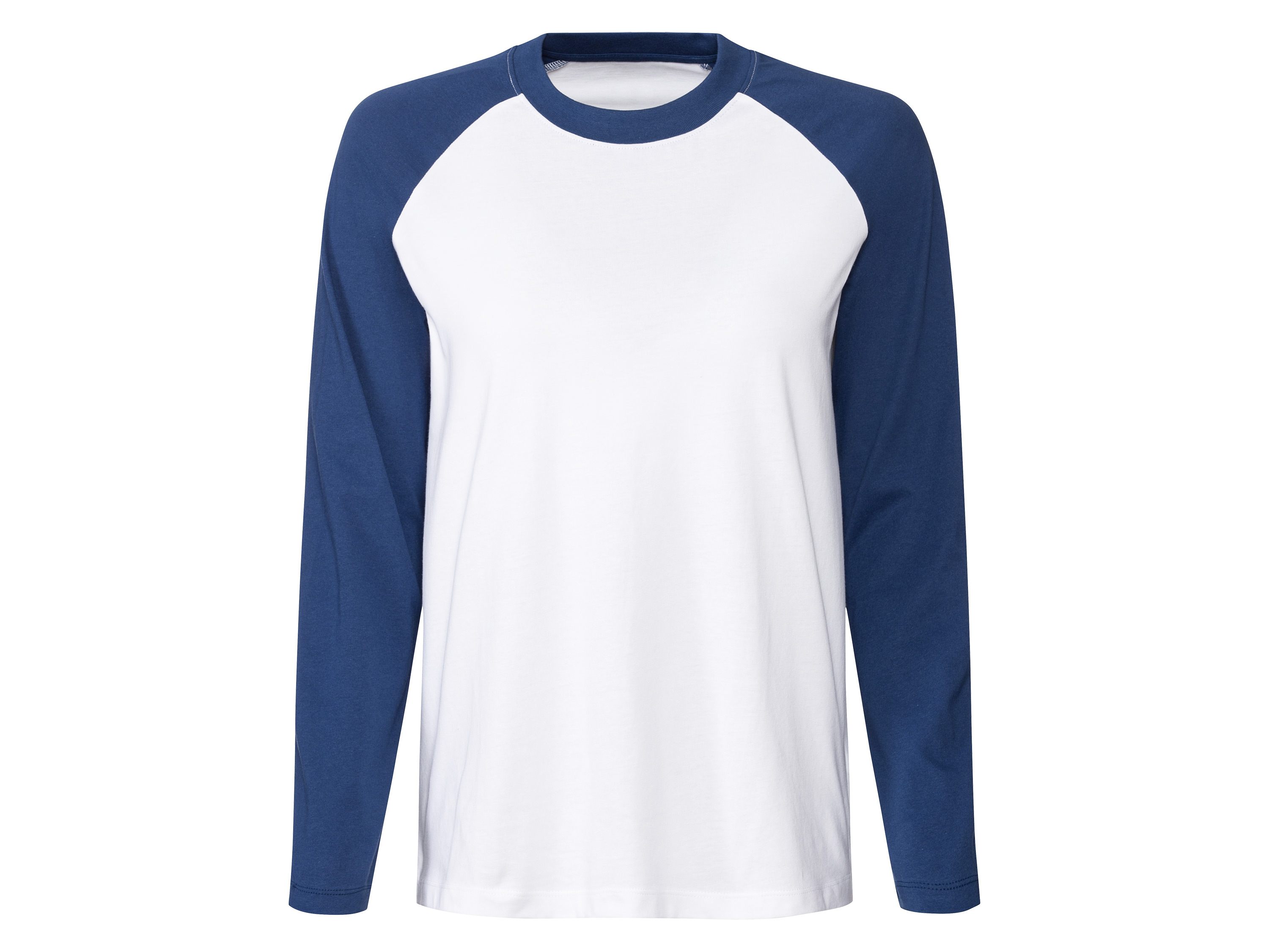 esmara Dames shirt met lange mouwen (XL (48/50), Donkerblauw/wit)