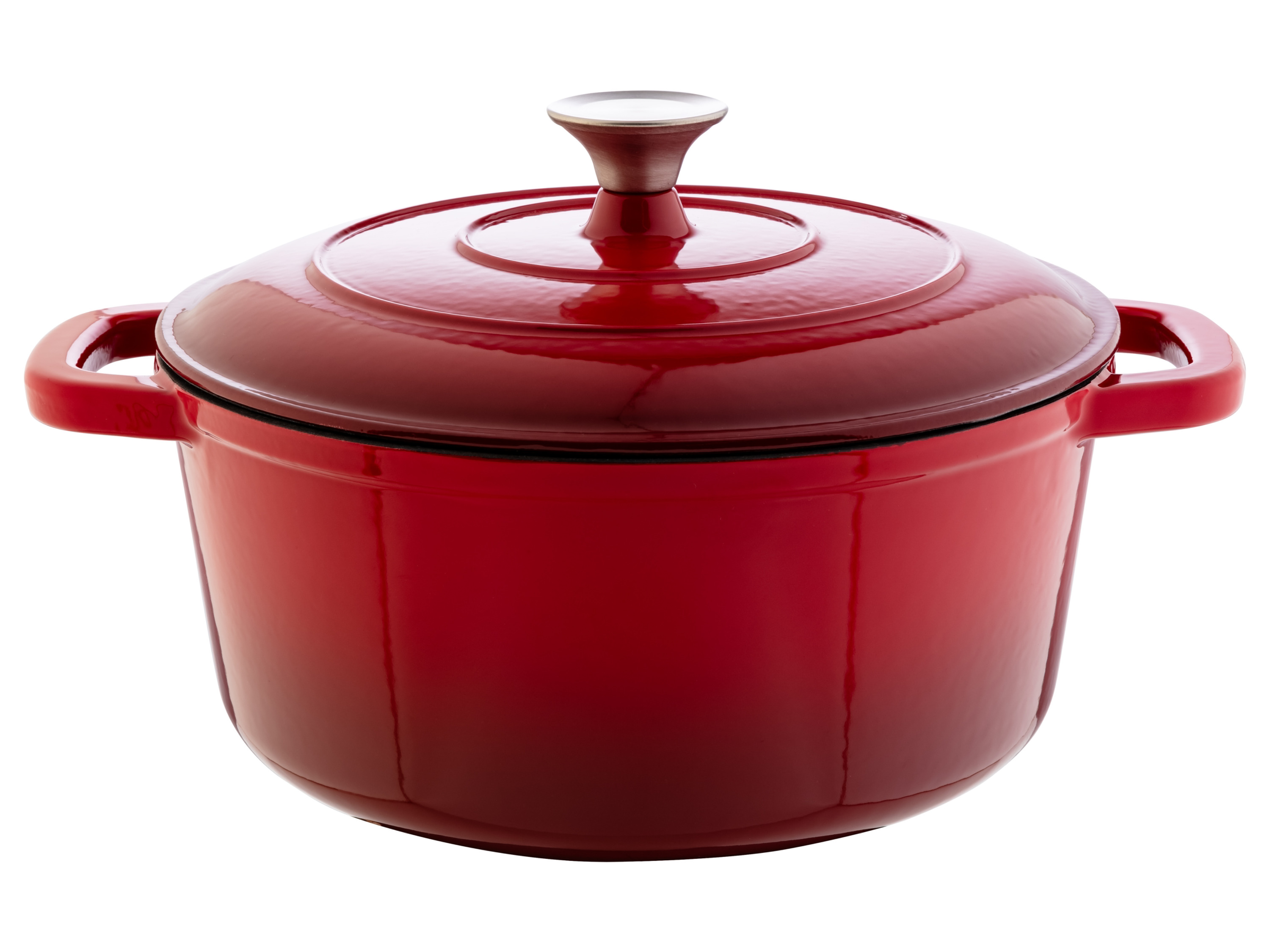 LIVARNO home Gietijzeren pan ⌀ 26,5 cm (Rood)