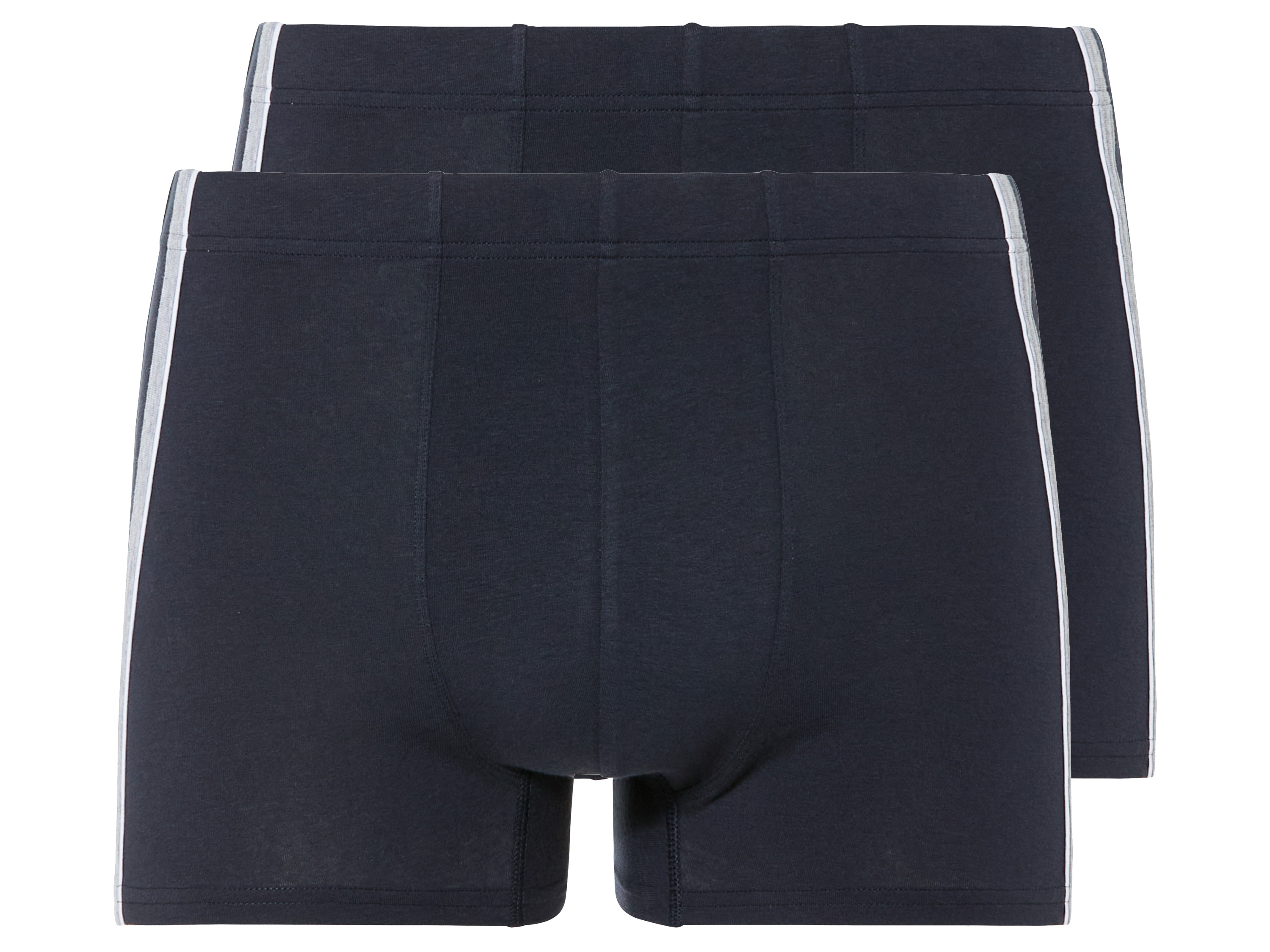 LIVERGY 5 paar herenboxers (M, Donkerblauw gestreept)