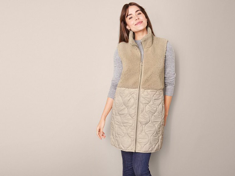 Ga naar volledige schermweergave: esmara® Dames lang vest - afbeelding 4