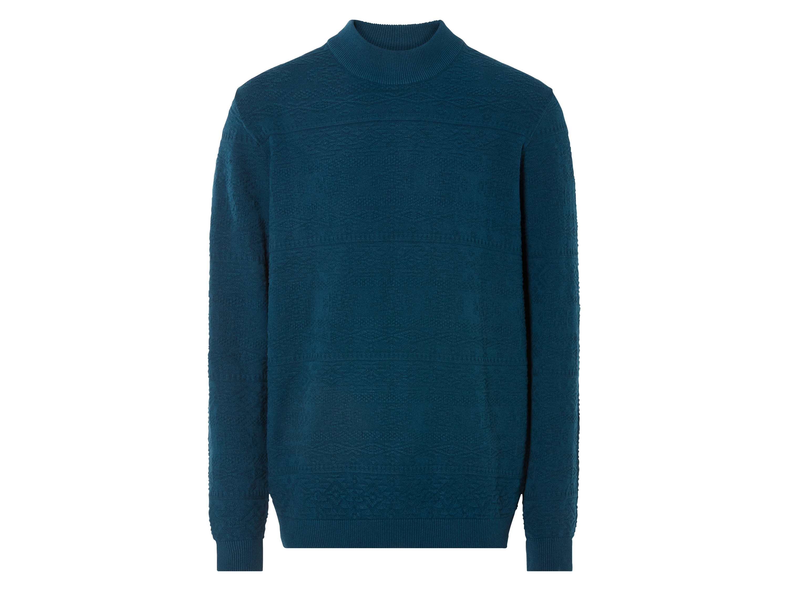 LIVERGY Gebreide heren trui (XL (56/58), Blauw)