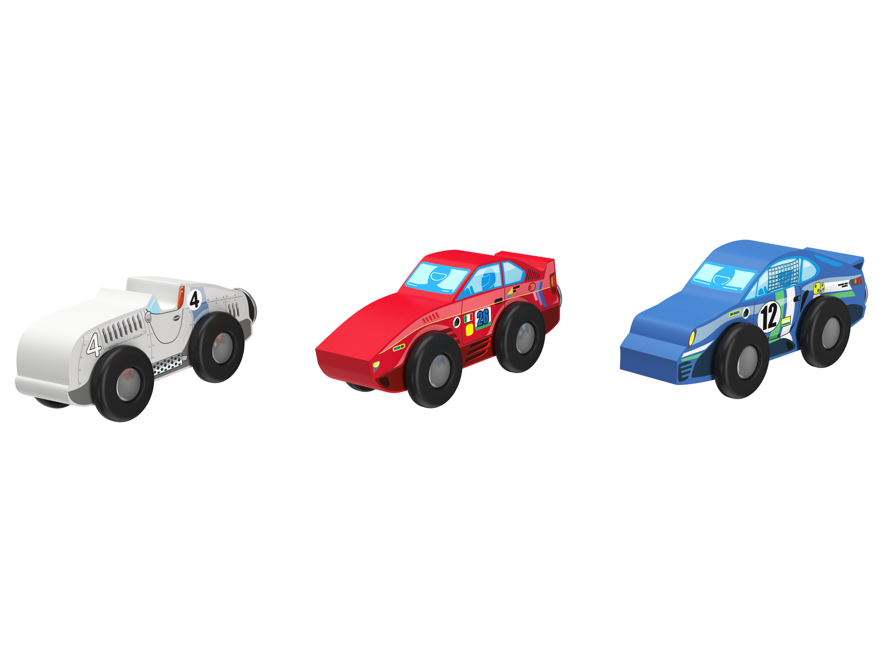 Playtive Voertuigenset (Racewagens)