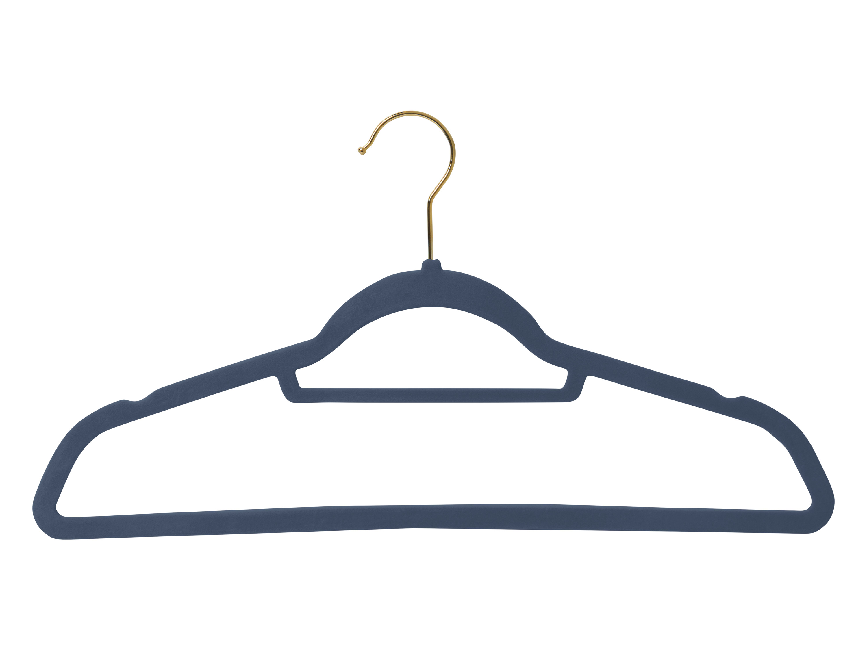 LIVARNO home Kleerhangers (Blauw, Set van 10 kleerhangers)