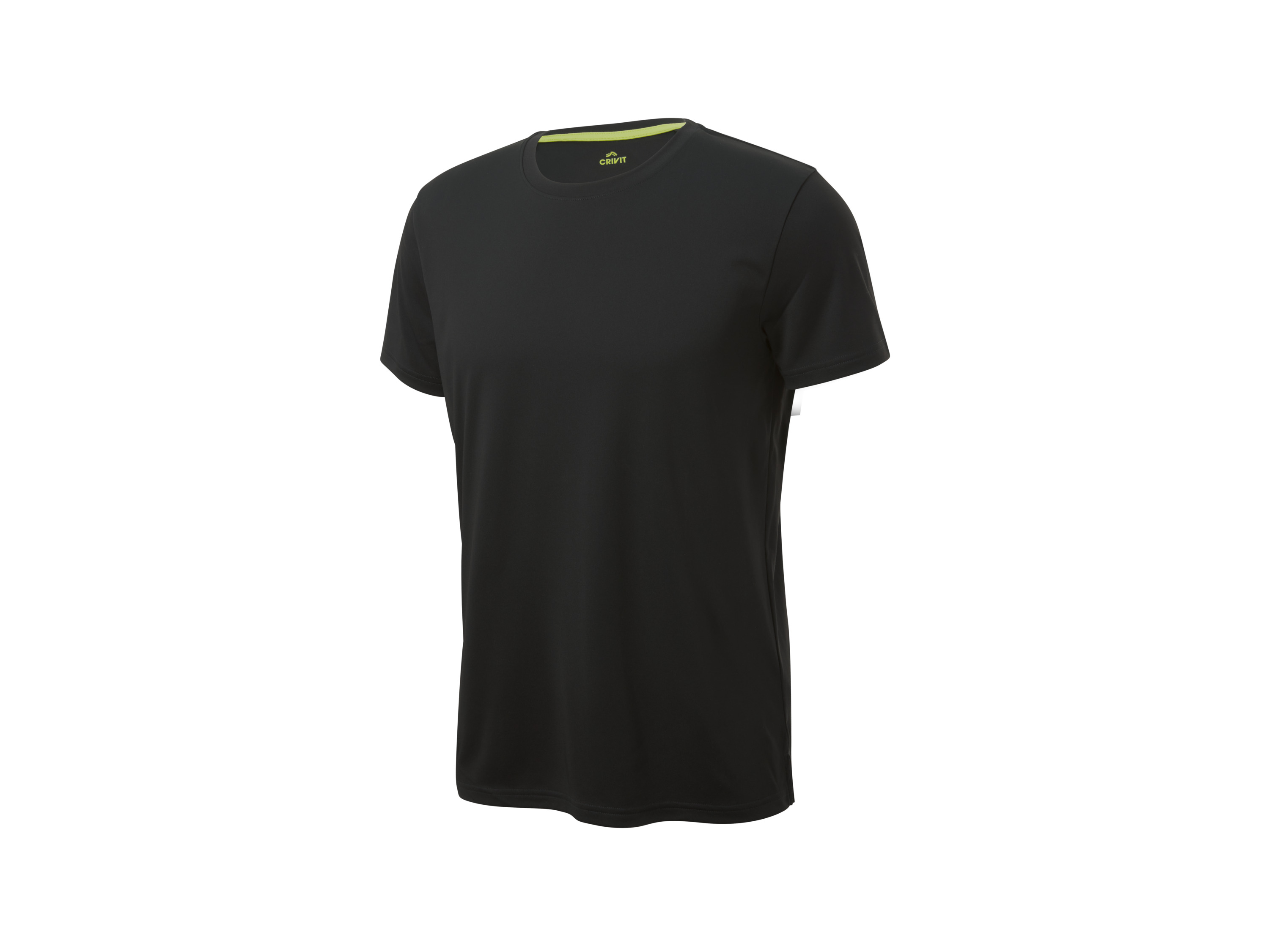 CRIVIT Heren sportshirt (M (48/50), Zwart)