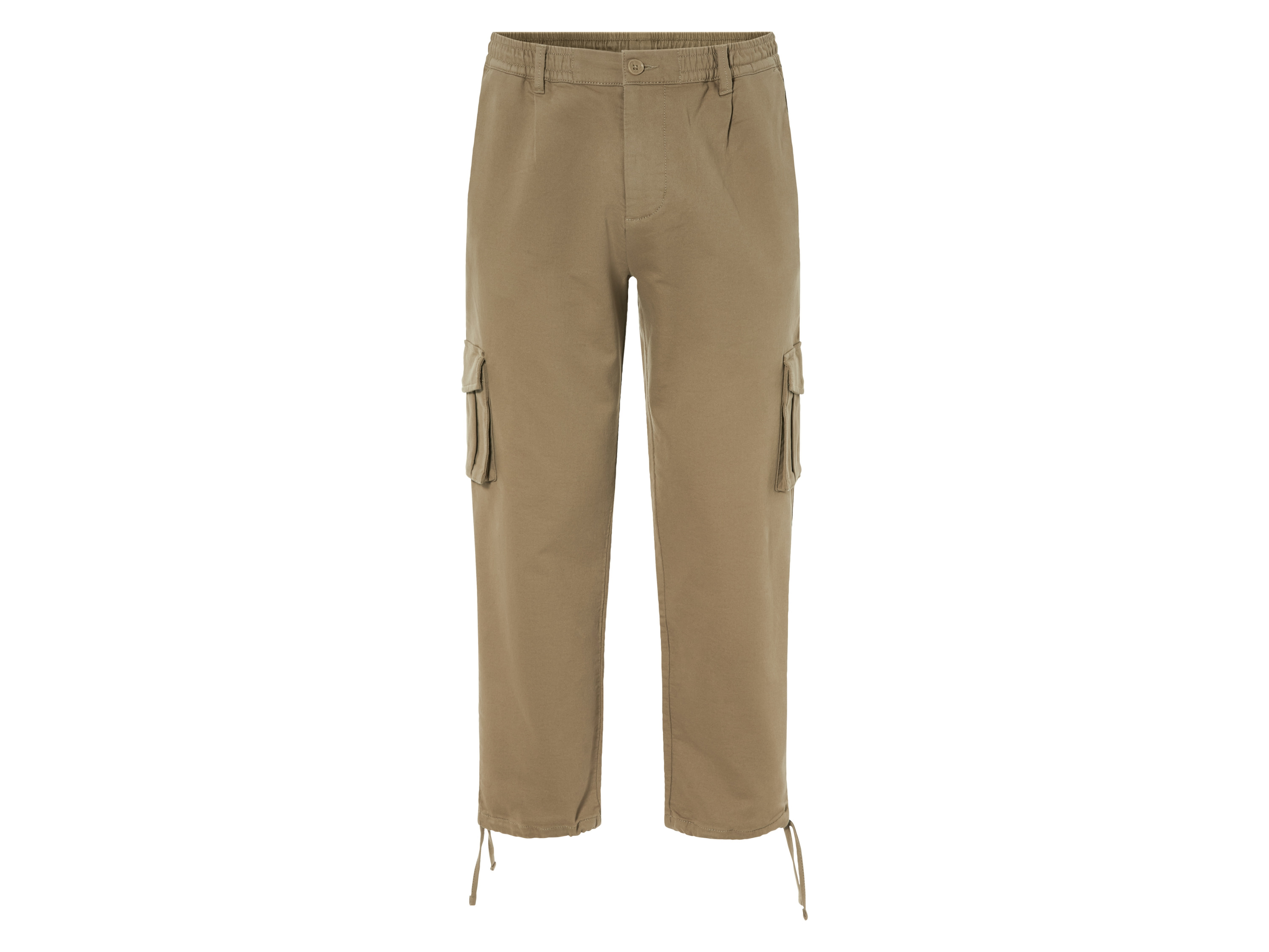 LIVERGY Heren cargobroek (M (48/50), Beige)