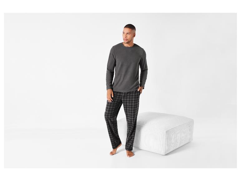 Ga naar volledige schermweergave: LIVERGY® Heren fleece pyjama - afbeelding 4