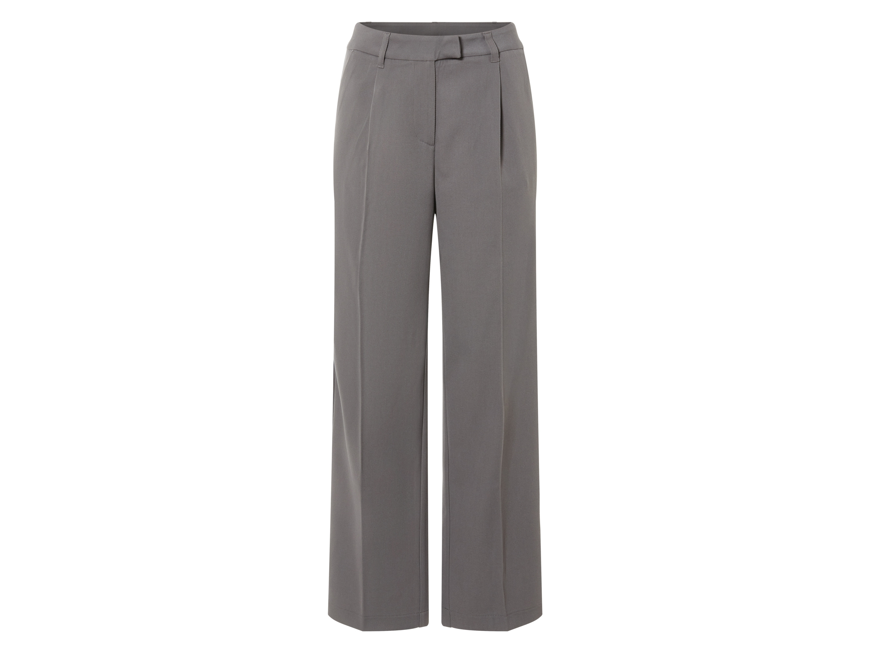 esmara Dames broek - Wide Leg (Grijs, 38)