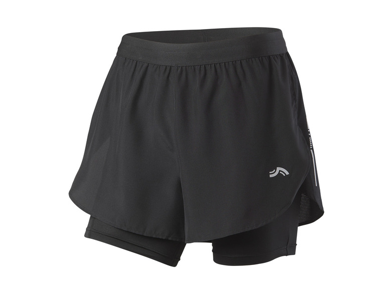CRIVIT Functionele heren shorts (L (52/54), Zwart)