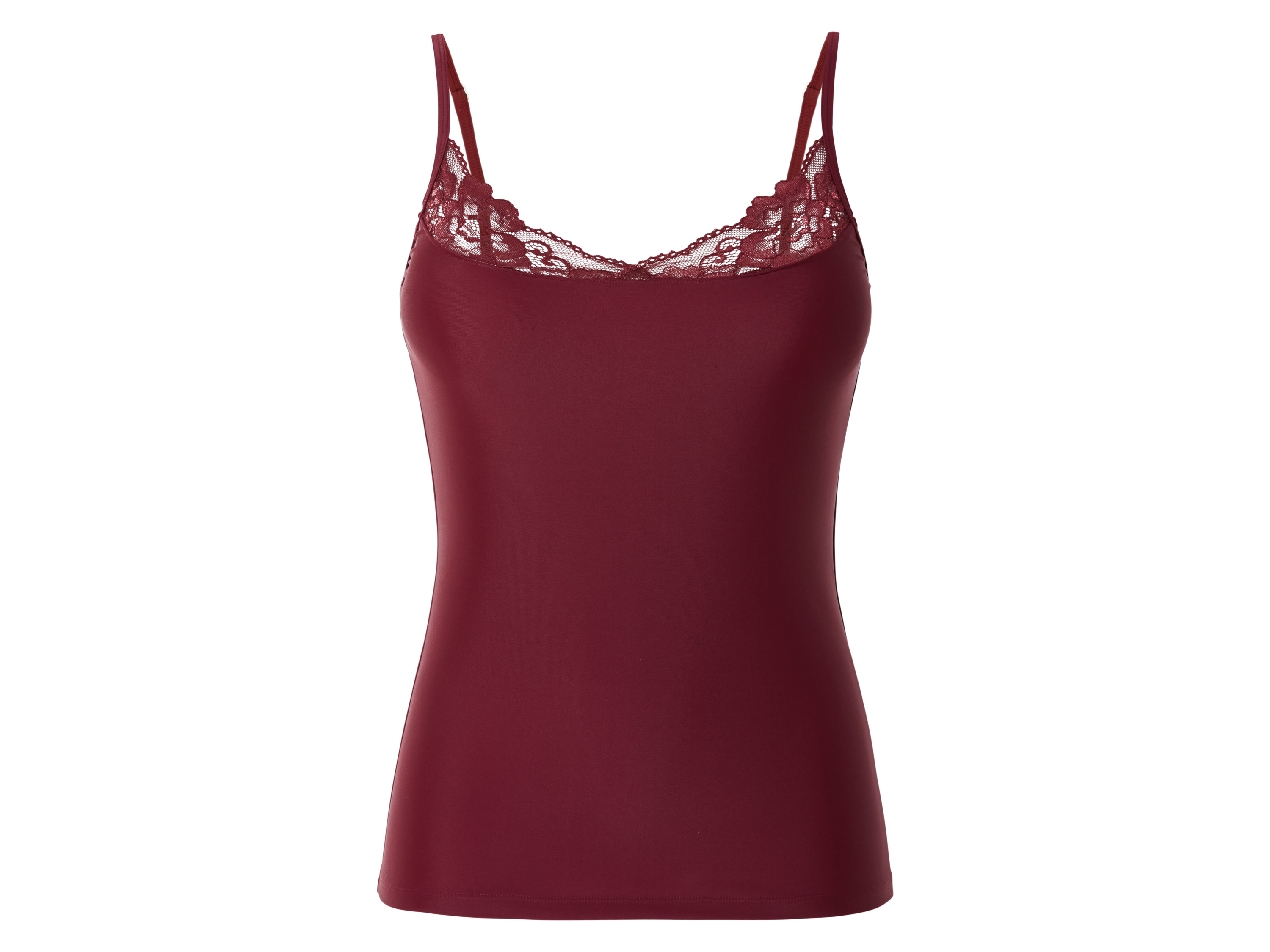 esmara Dames spaghettitop (XL (48/50), Rood)