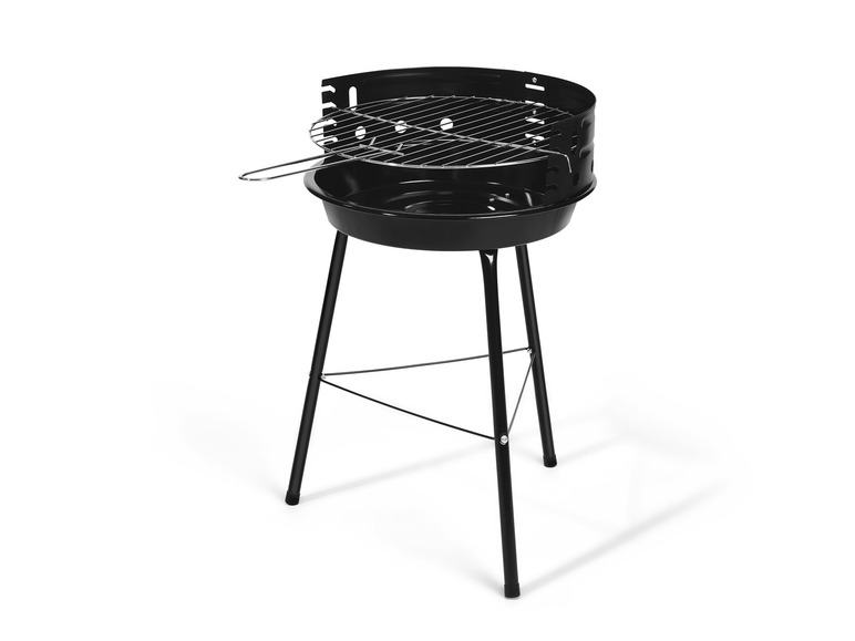 Grill Meister Ronde houtskool barbecue 38x32.5x54cm