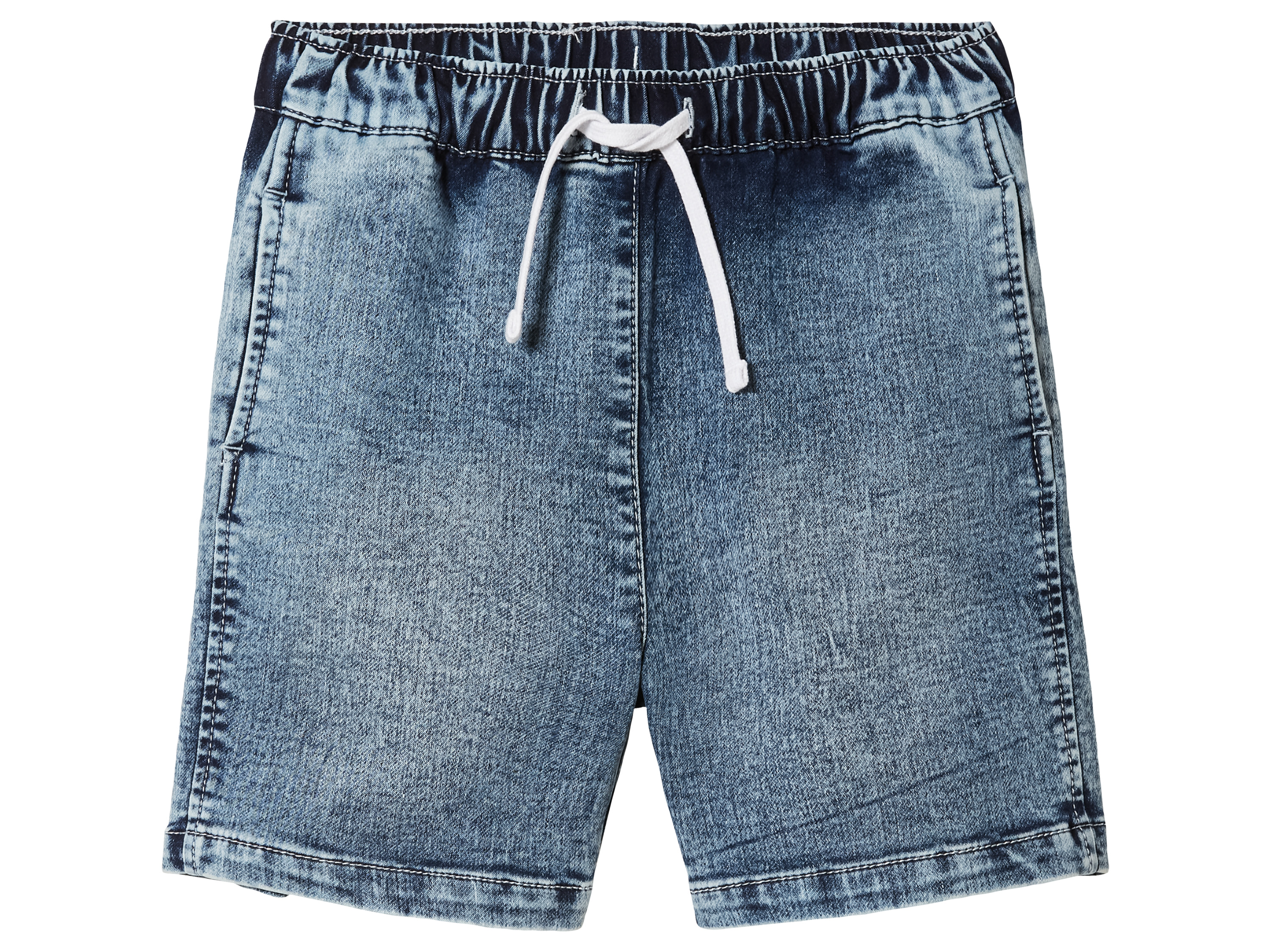 lupilu Kindersweatdenim bermuda&apos;s (122/128, Lichtblauw)