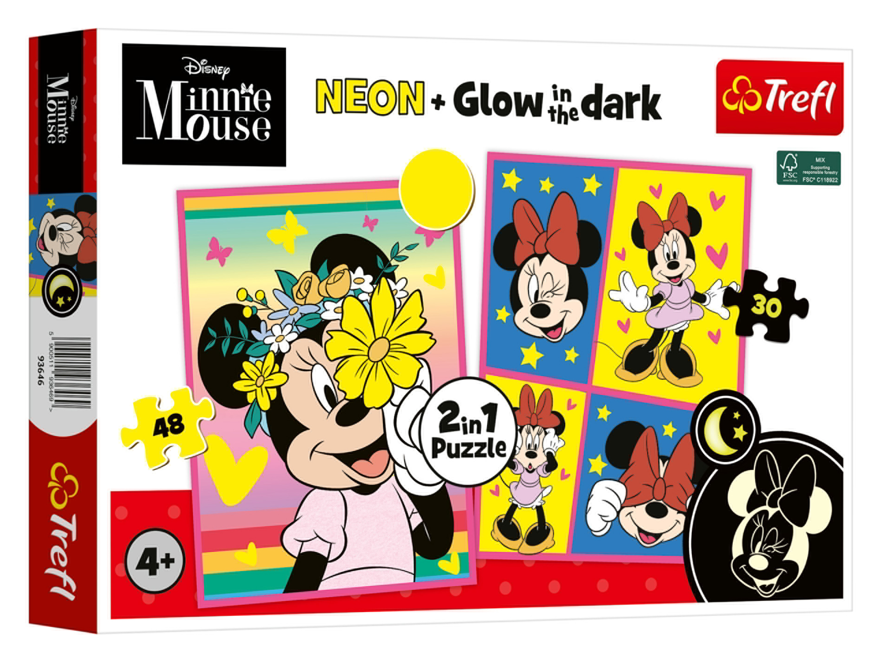 Trefl 2-in-1 effectpuzzel (Minnie Mouse)