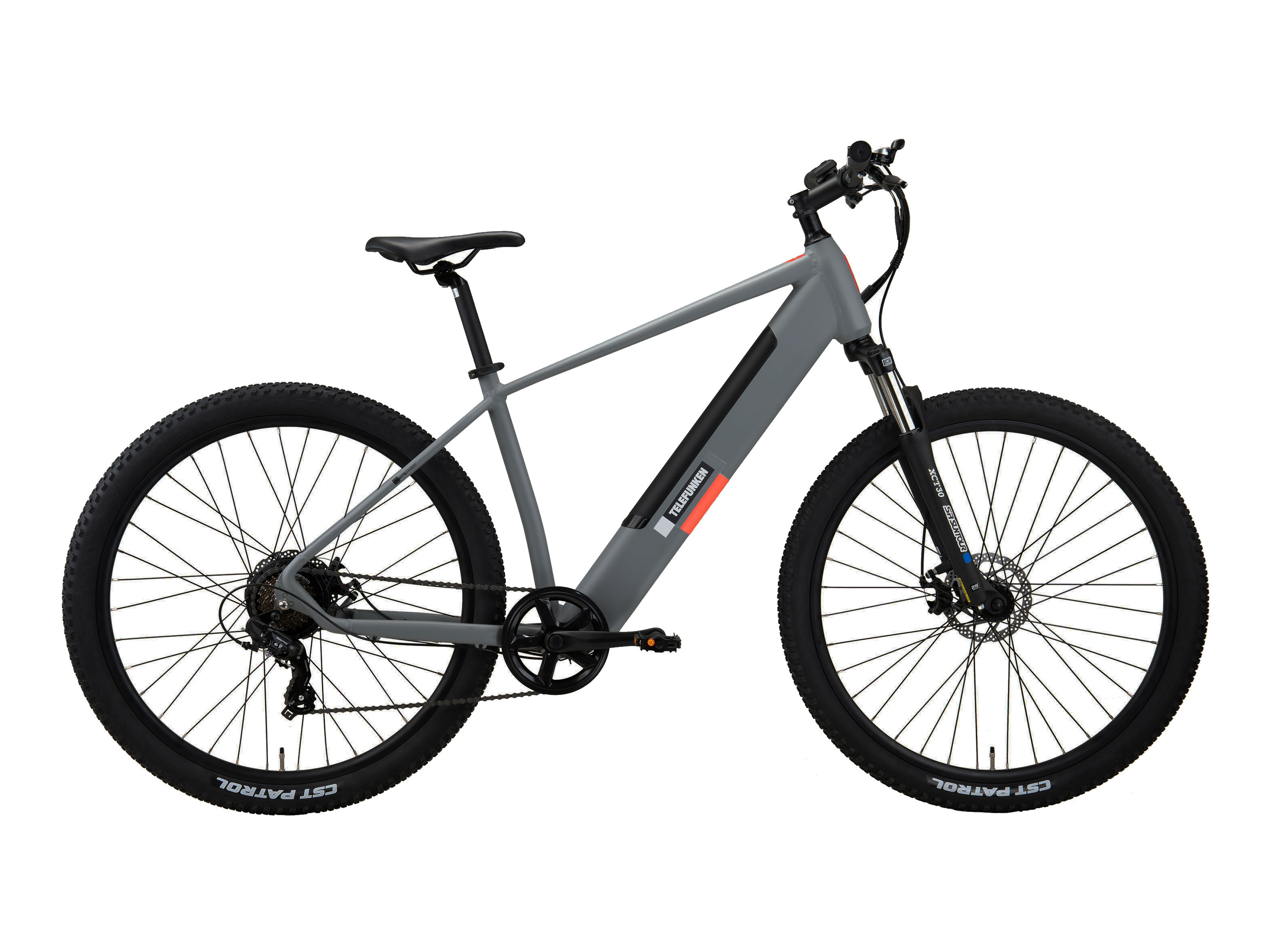 TELEFUNKEN E-mountainbike Klimmer M921 29" (29", Graniet grijs)