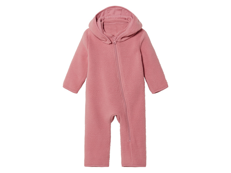 Ga naar volledige schermweergave: Baby teddyfleece-overall - afbeelding 1