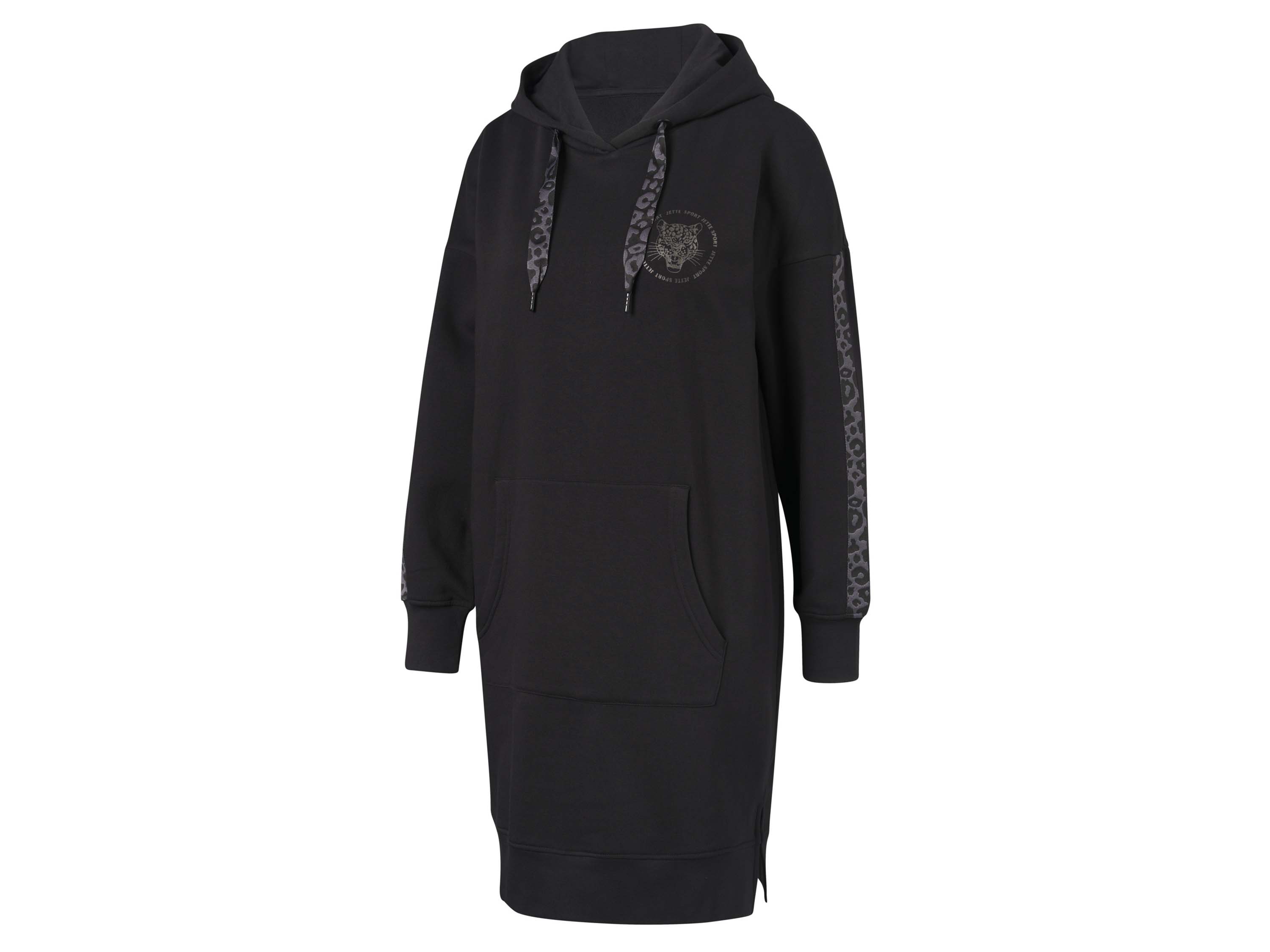 CRIVIT Dames sweatjurk (S (36/38), Zwart)