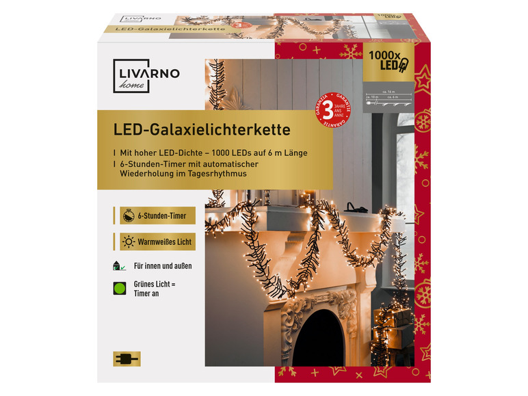 Ga naar volledige schermweergave: LIVARNO home LED-lichtketting 'Galaxy' - afbeelding 6