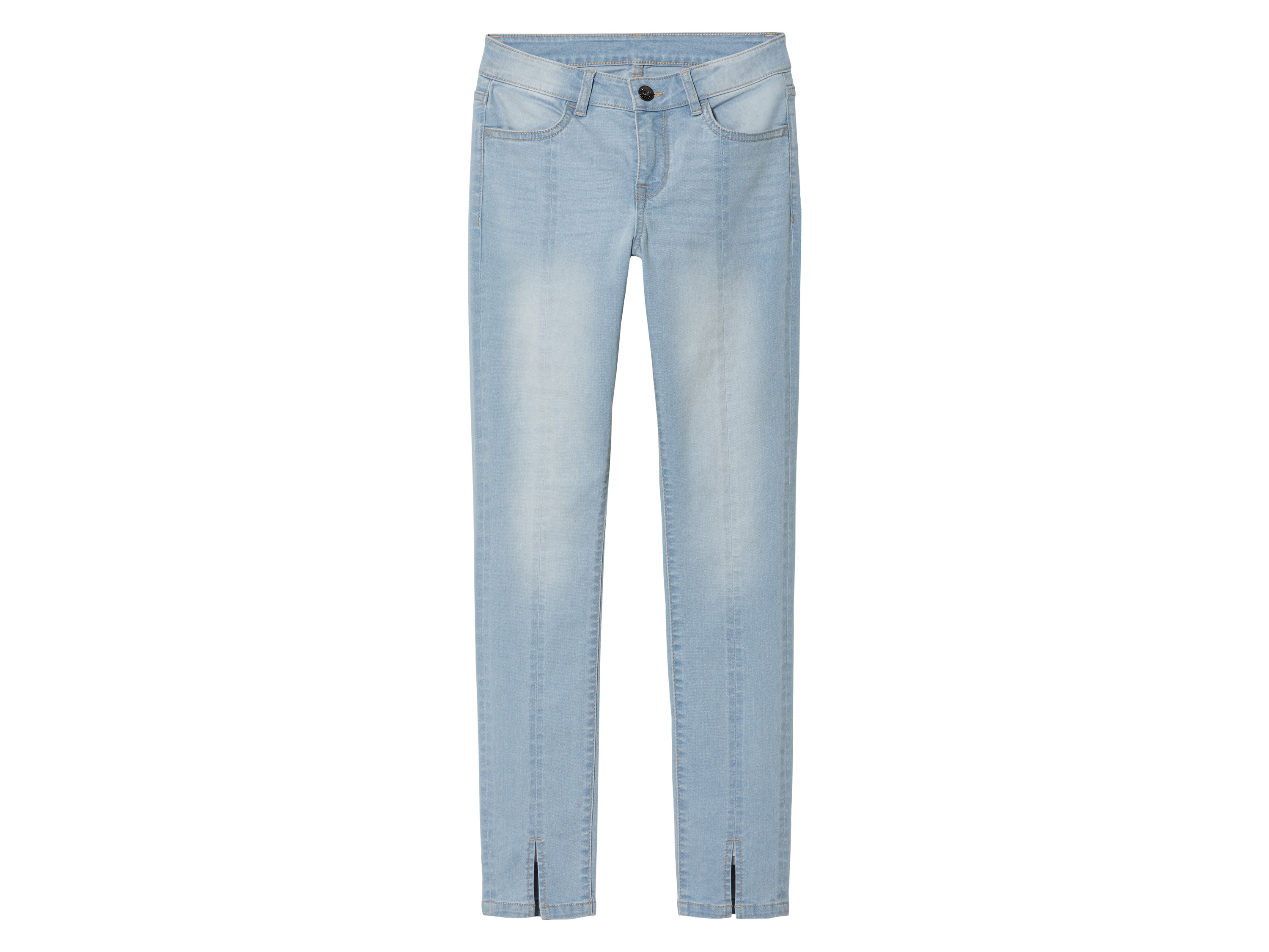 pepperts! Meisjes jeans Skinny Fit (146, Lichtblauw)