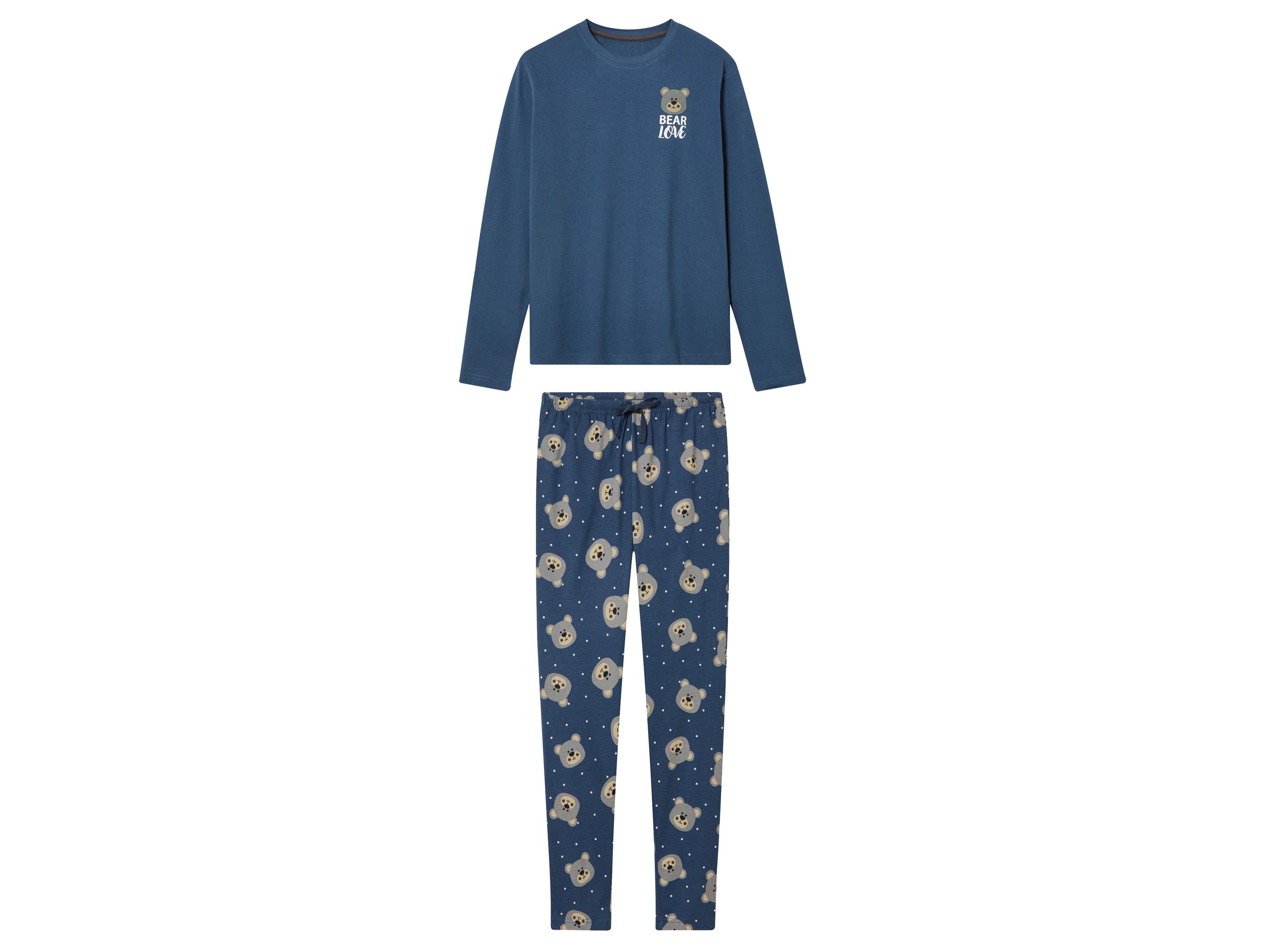 pepperts! Kinder pyjama (158/164, Blauw)